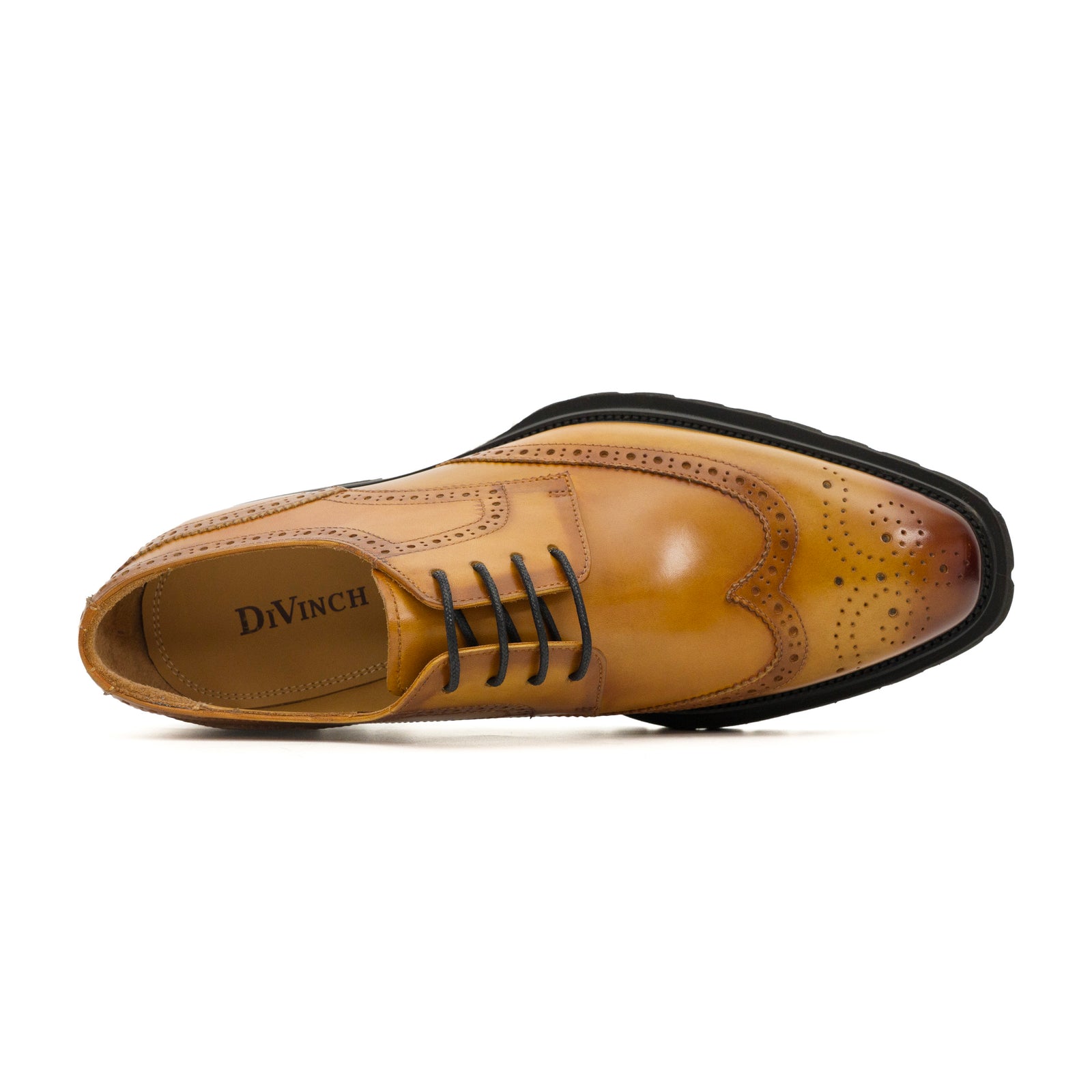 Brogue Oxford color cognac