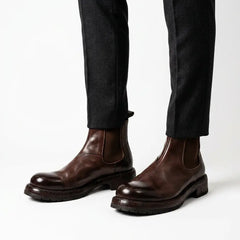 Dark Brown Chelsea Boot