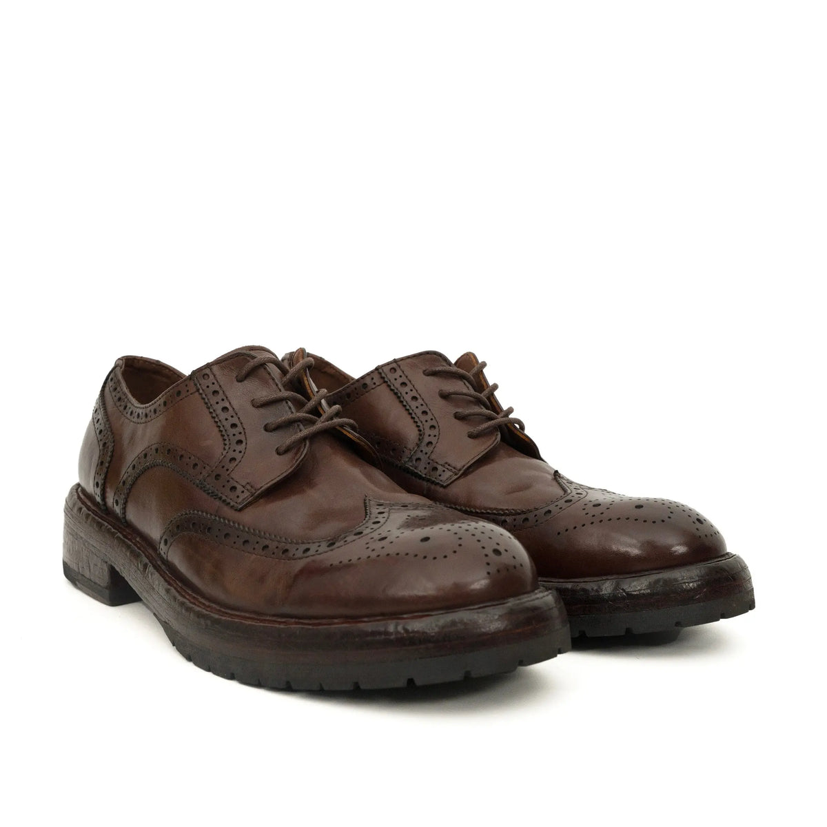 Dark Brown Washed Derby DIVINCH