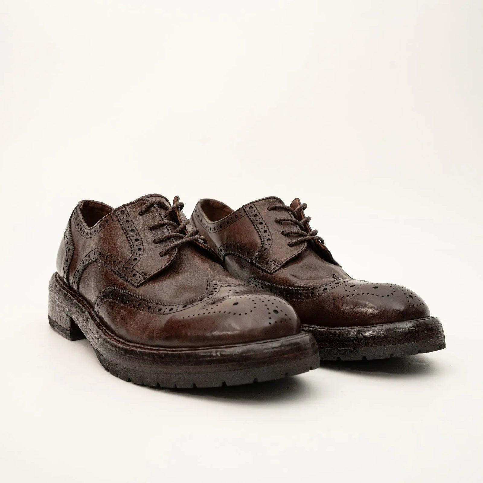 Dark Brown Washed Derby