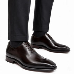 Dark Brown Wholecut Oxford