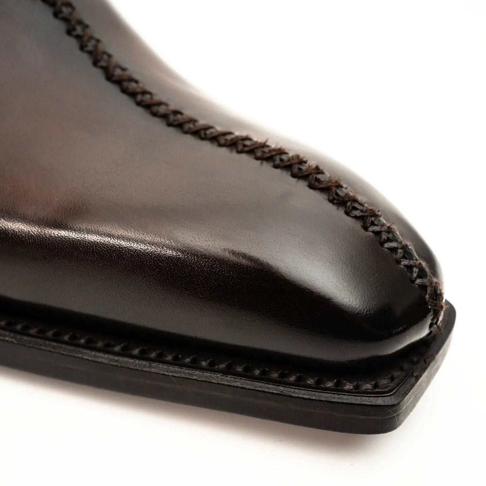Dark Brown Wholecut Oxford Shoe DIVINCH