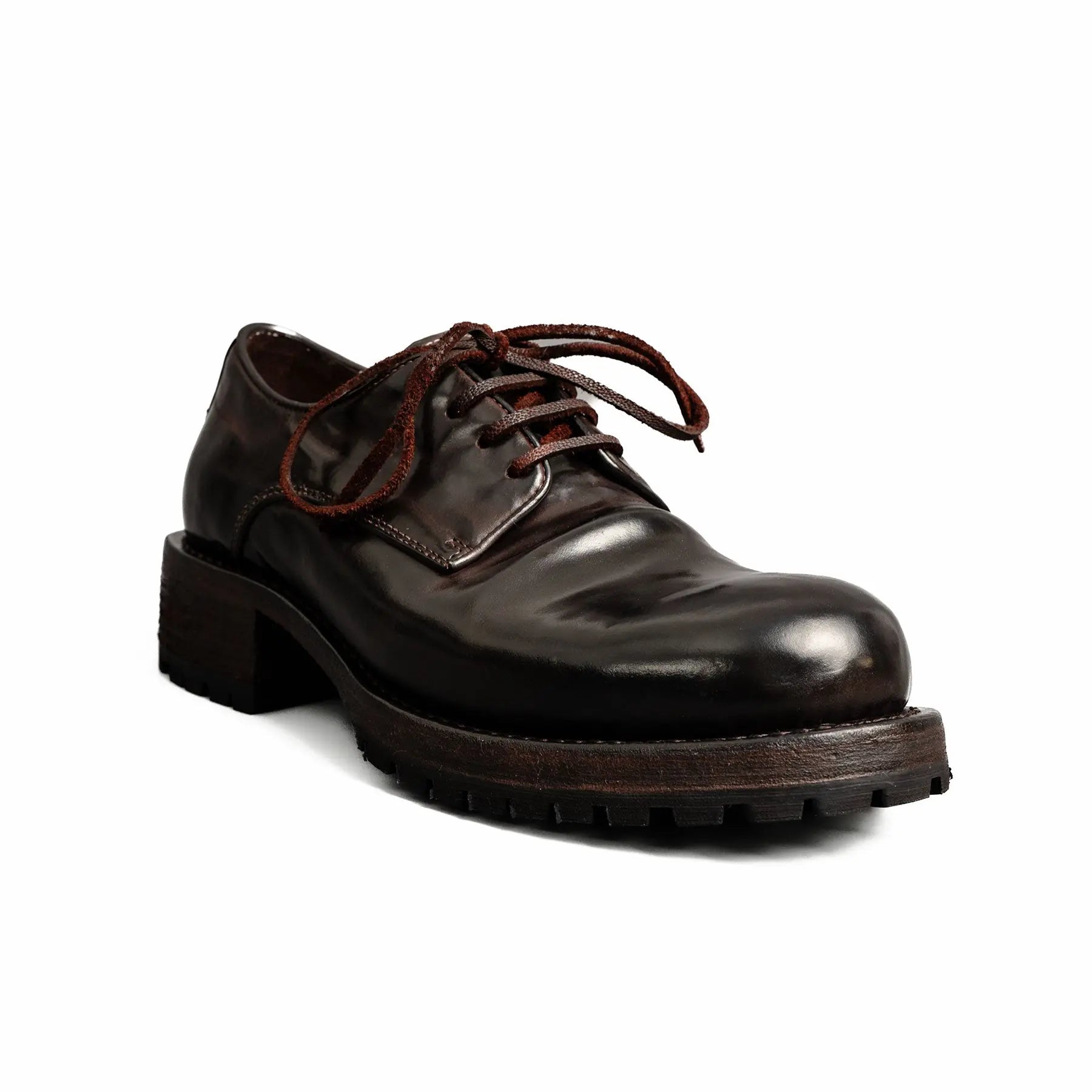 Espresso Cordovan Chunky Derby