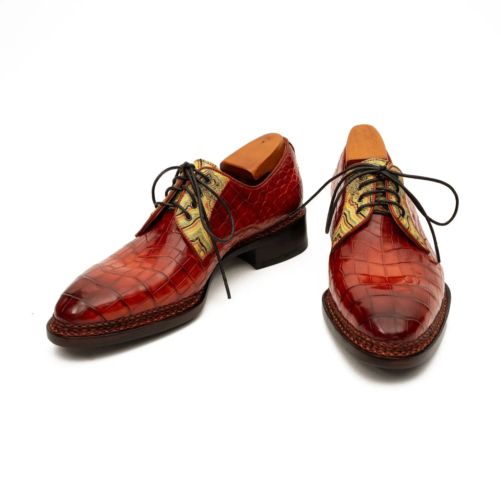 Genuine Alligator Norwegian Welt Derby DIVINCH