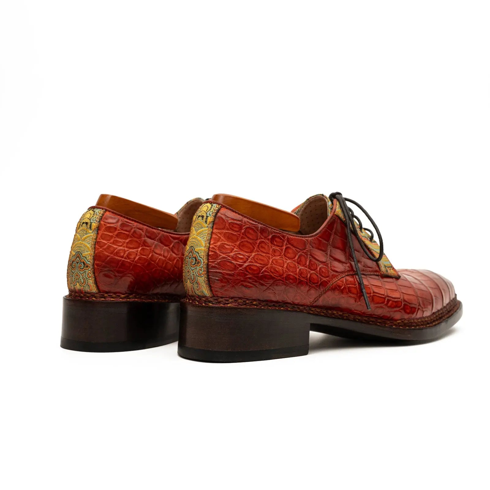 Genuine Alligator Norwegian Welt Derby DIVINCH