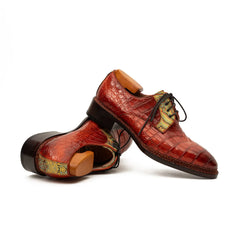 Genuine Alligator Norwegian Welt Derby DIVINCH