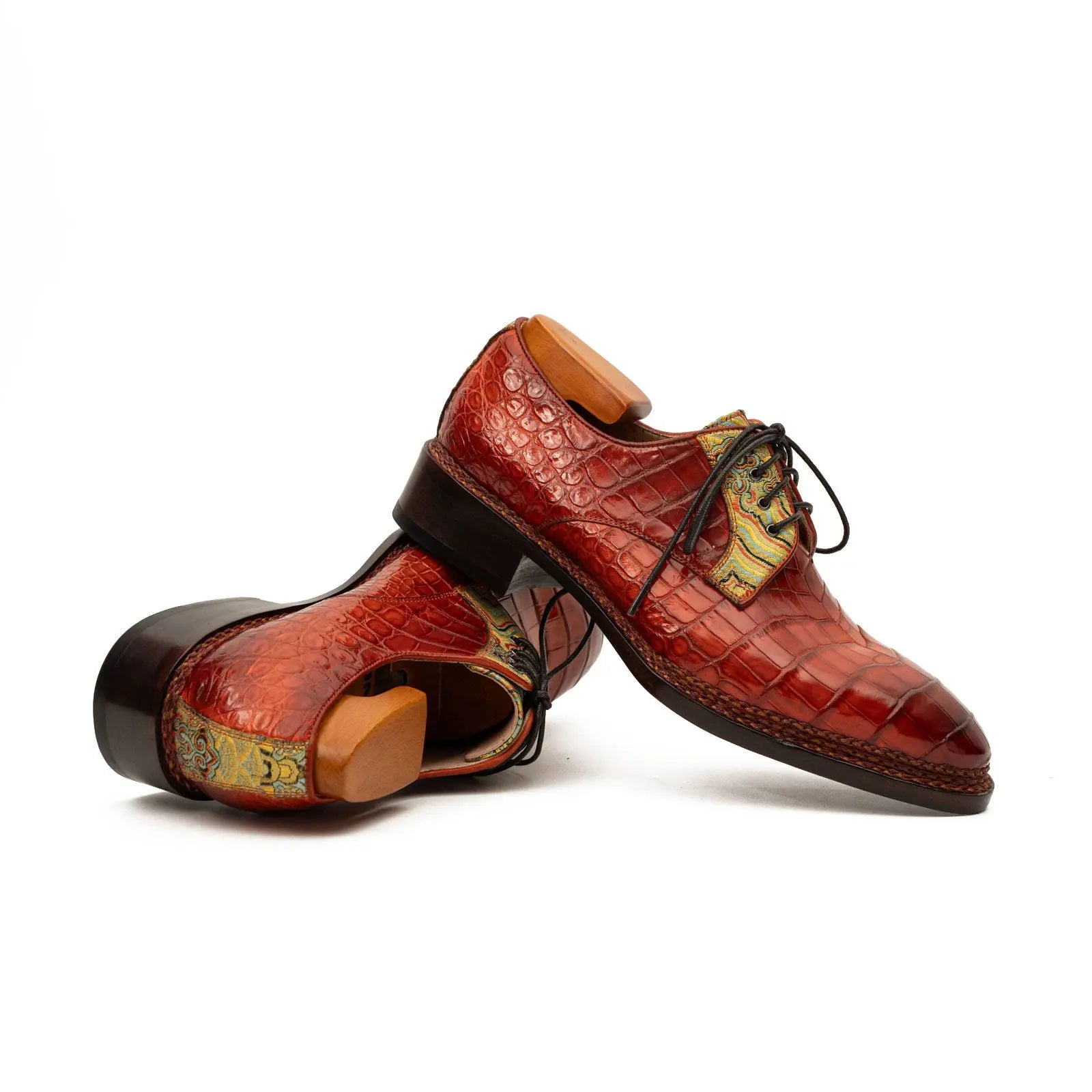 Genuine Alligator Norwegian Welt Derby DIVINCH