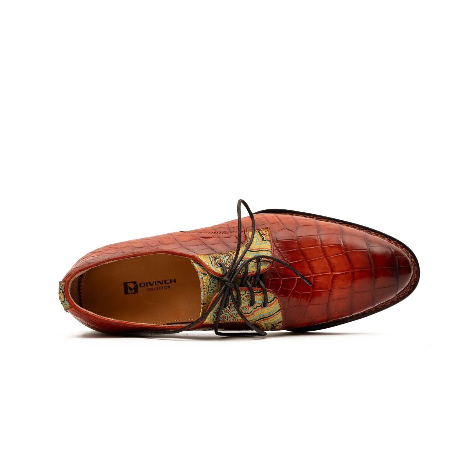 Genuine Alligator Norwegian Welt Derby DIVINCH