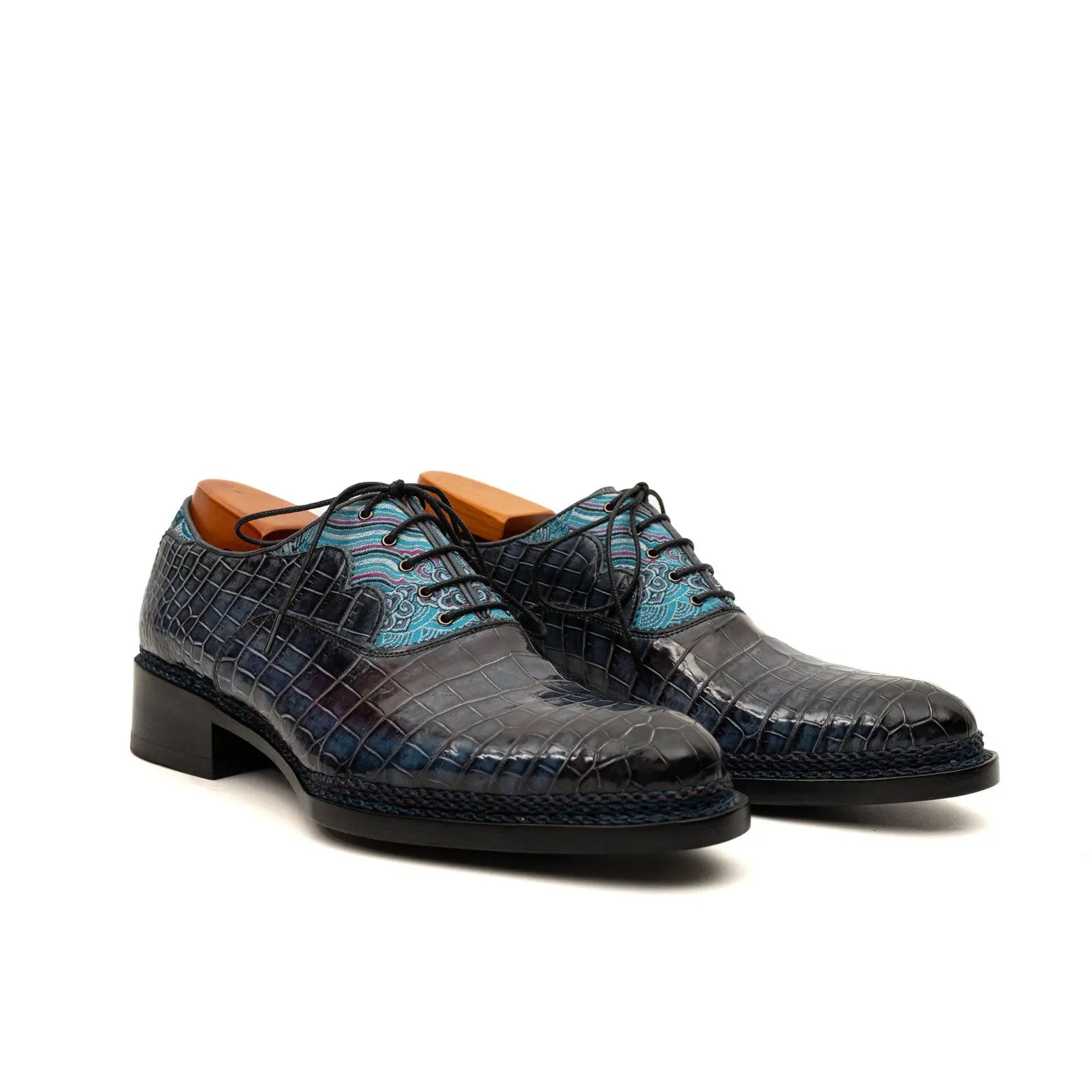 Genuine Alligator Norwegian Welt Oxford DIVINCH