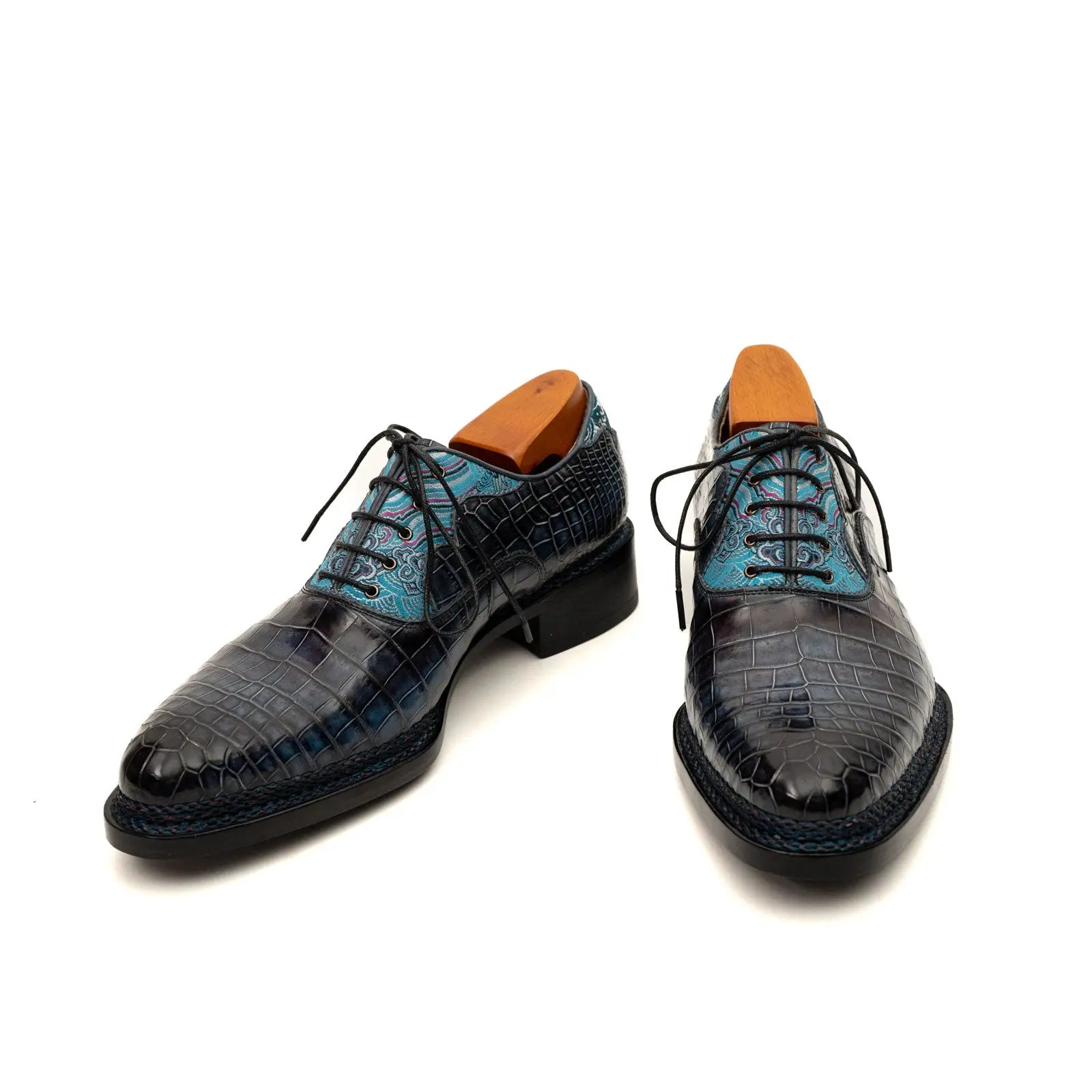 Genuine Alligator Norwegian Welt Oxford DIVINCH