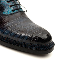 Genuine Alligator Norwegian Welt Oxford DIVINCH