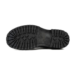 Genuine Crocodile Leather Men's Derby Brogues Black DIVINCH