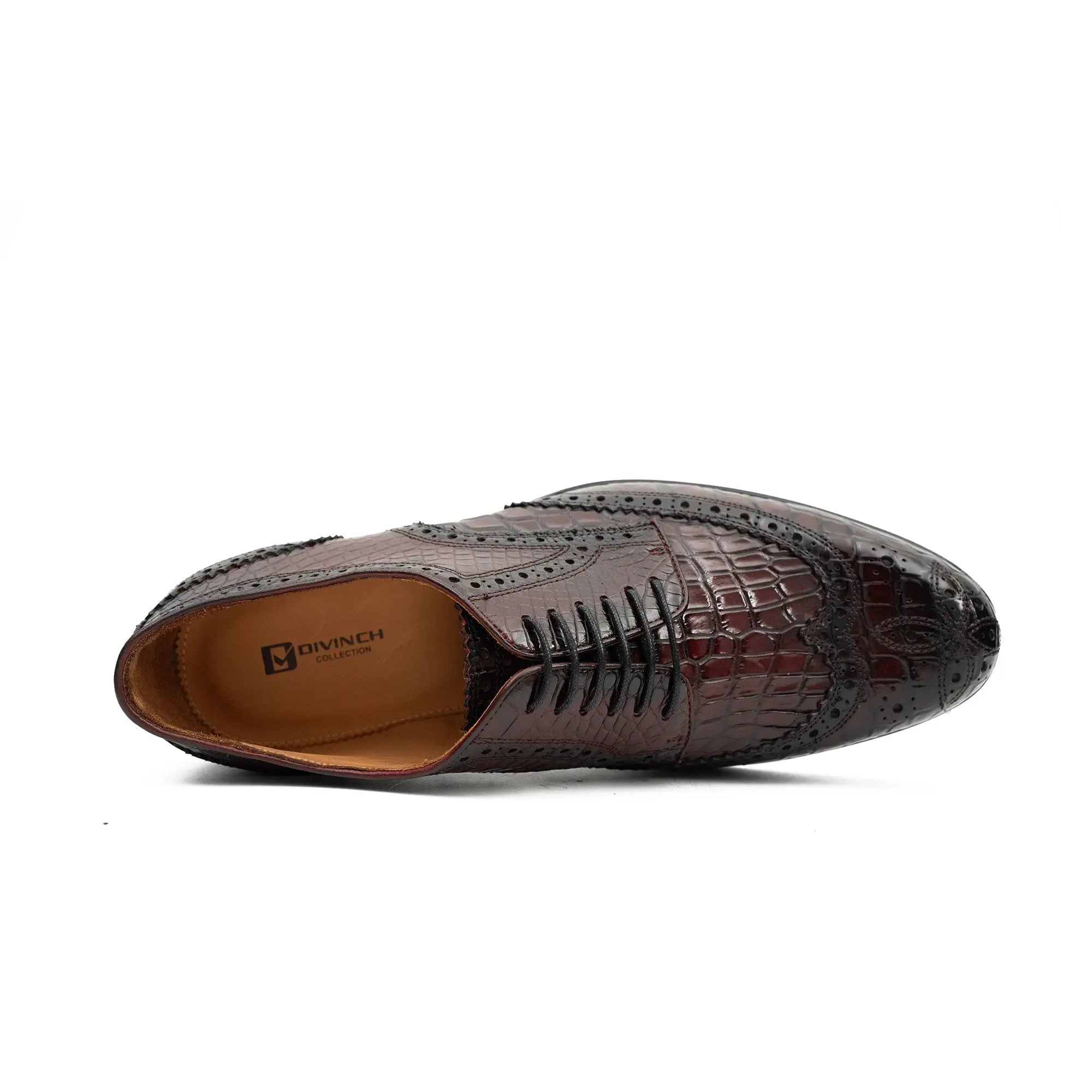 Goodyear Nile Crocodile Leather Derby Shoes Divinch