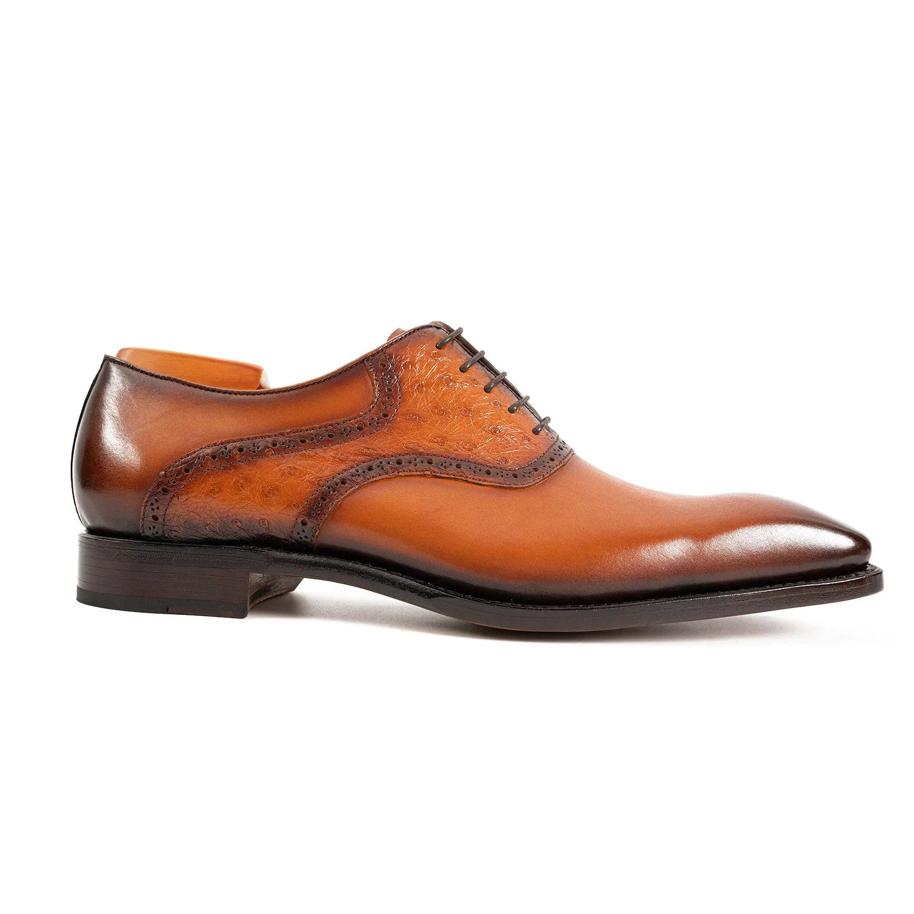Goodyear Welted Oxford Shoes ostrich Divinch