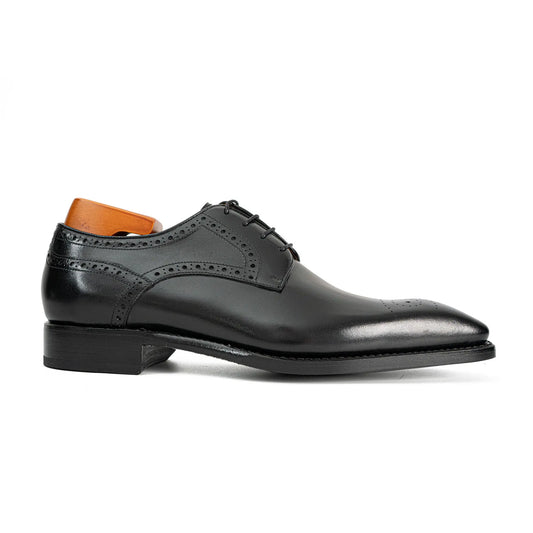 Goodyear Welted Patent Leather Oxford Shoes DIVINCH