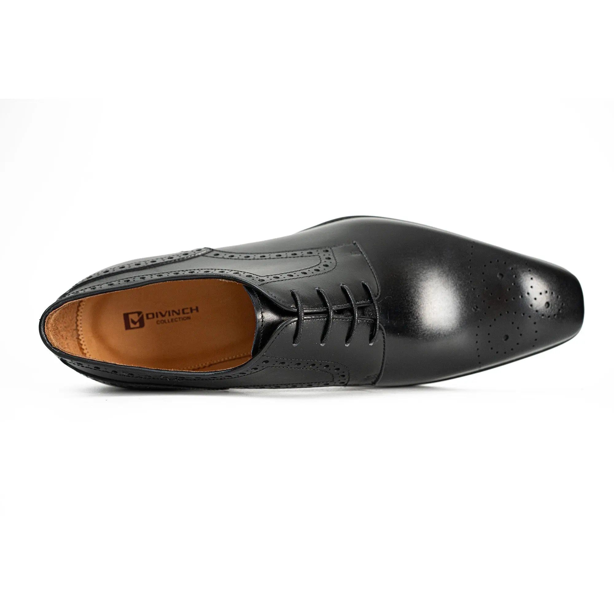 Goodyear Welted Patent Leather Oxford Shoes DIVINCH