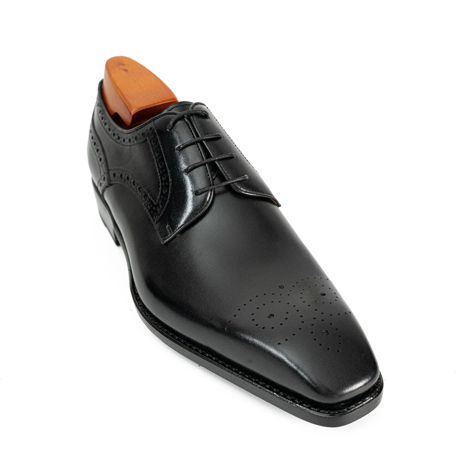 Goodyear Welted Patent Leather Oxford Shoes DIVINCH