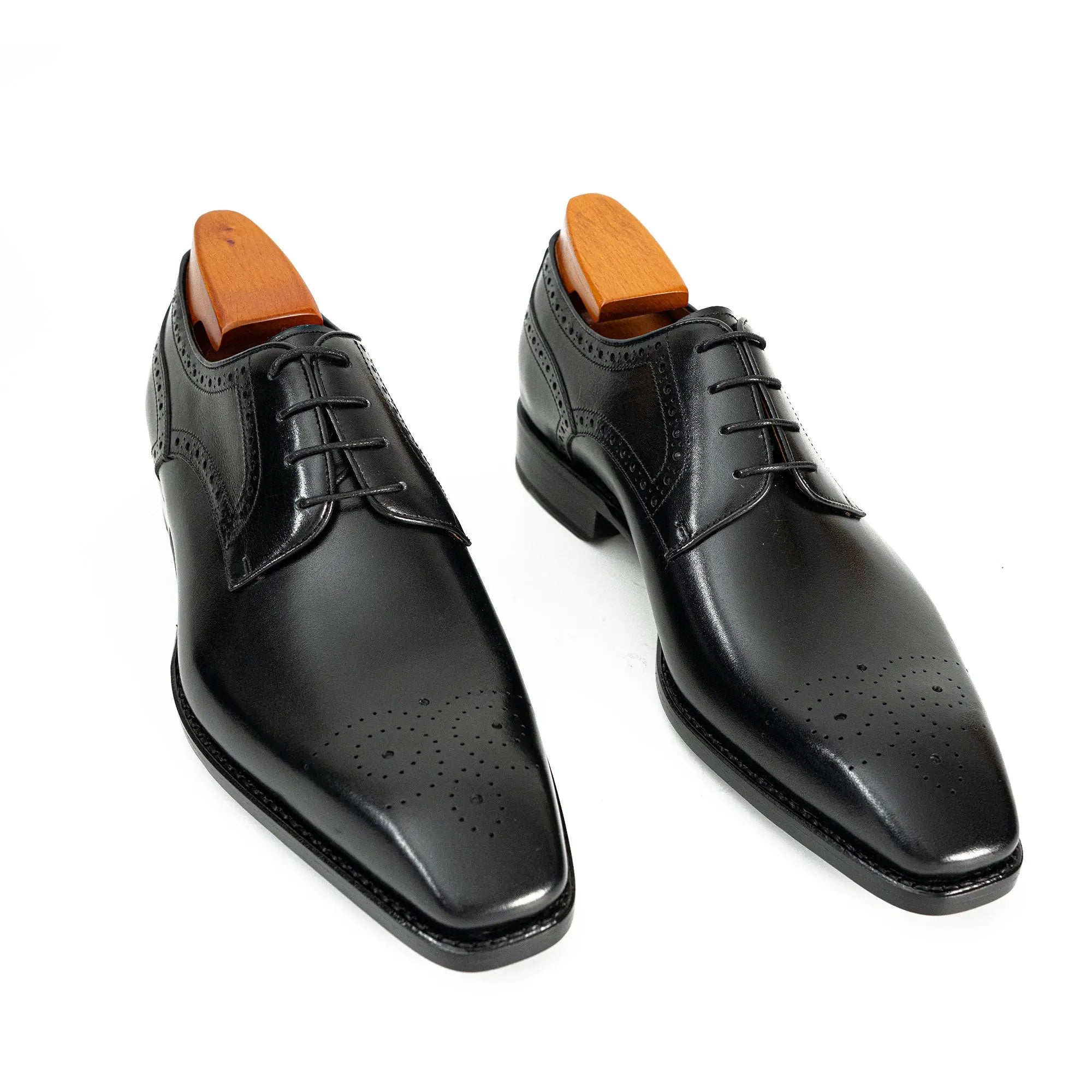 Goodyear Welted Patent Leather Oxford Shoes DIVINCH
