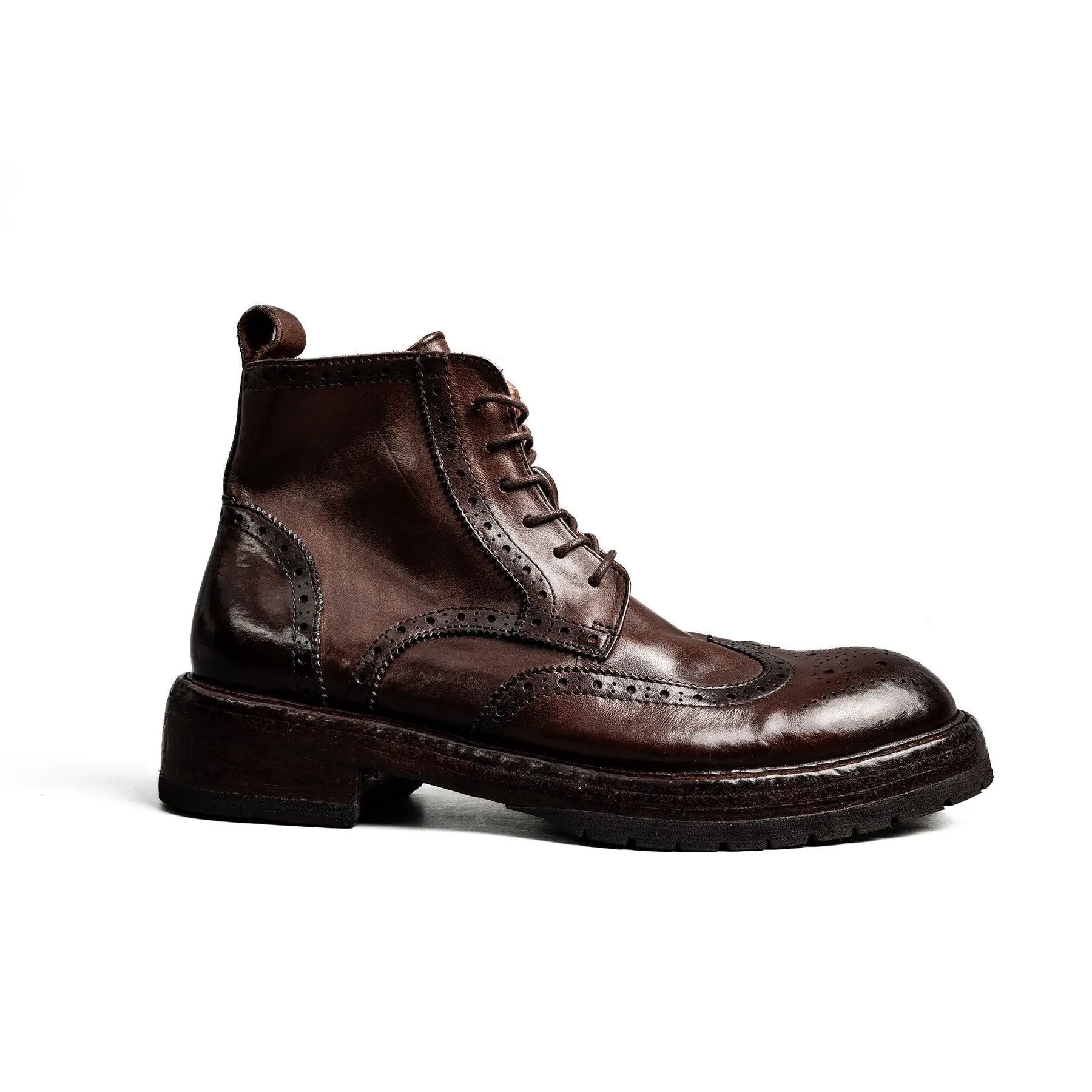 Goodyear Welted Wingtip Brogue Boots