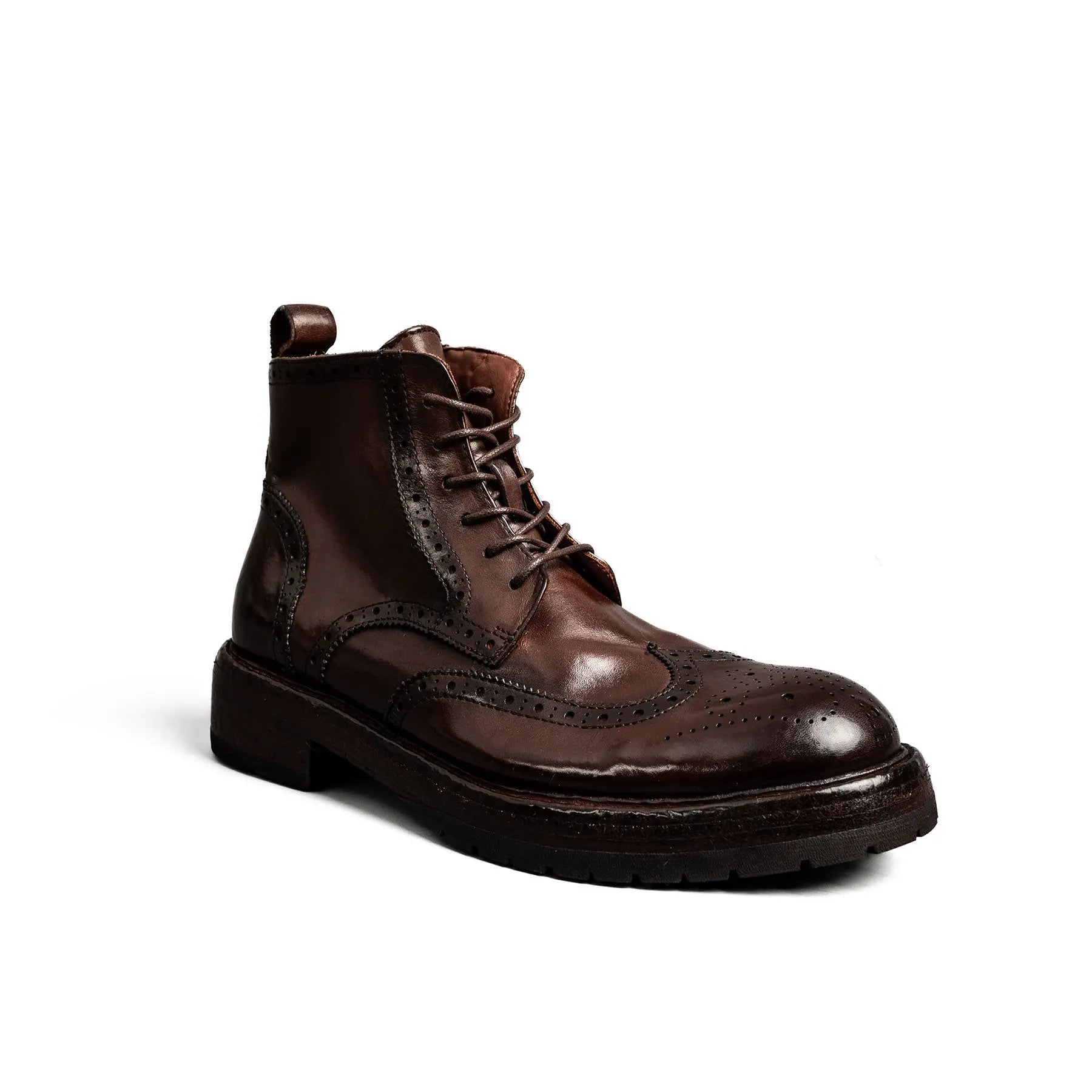 Goodyear Welted Wingtip Brogue Boots