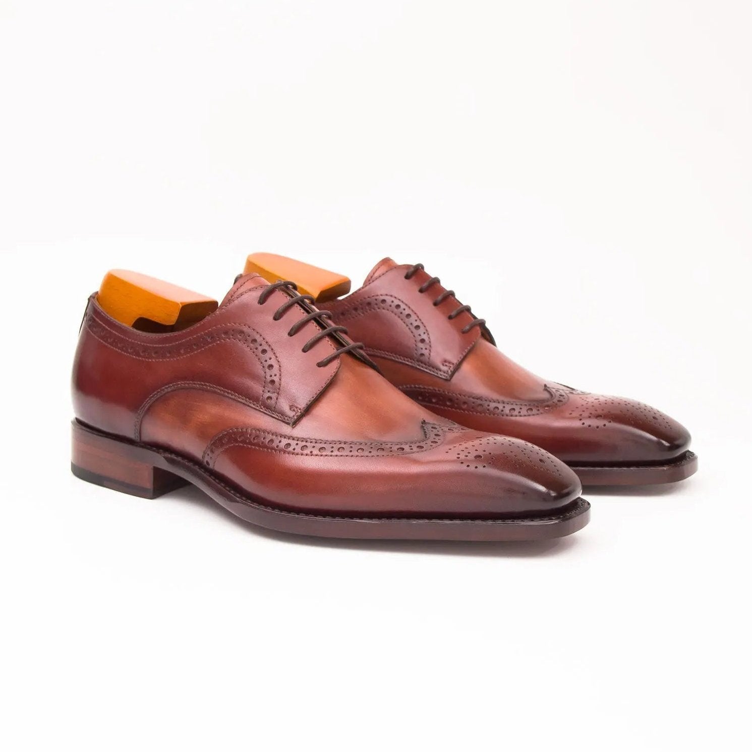 Goodyear leather outsole derby shoes Divinch