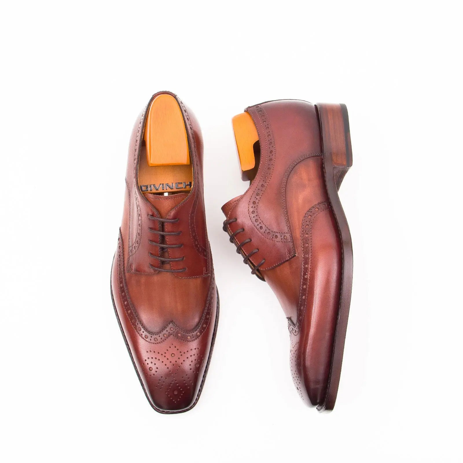 Goodyear leather outsole derby shoes Divinch