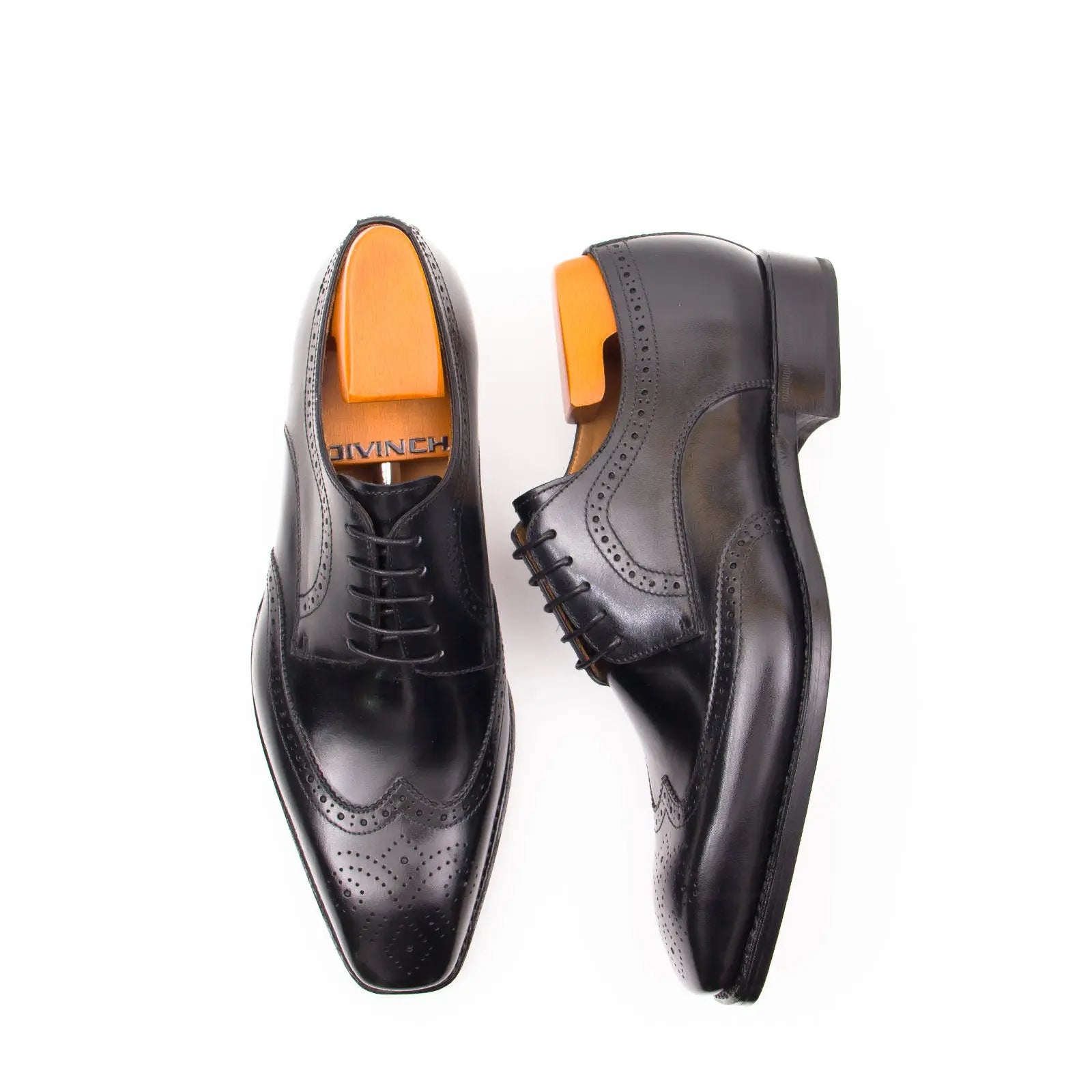 Goodyear leather outsole derby shoes Divinch