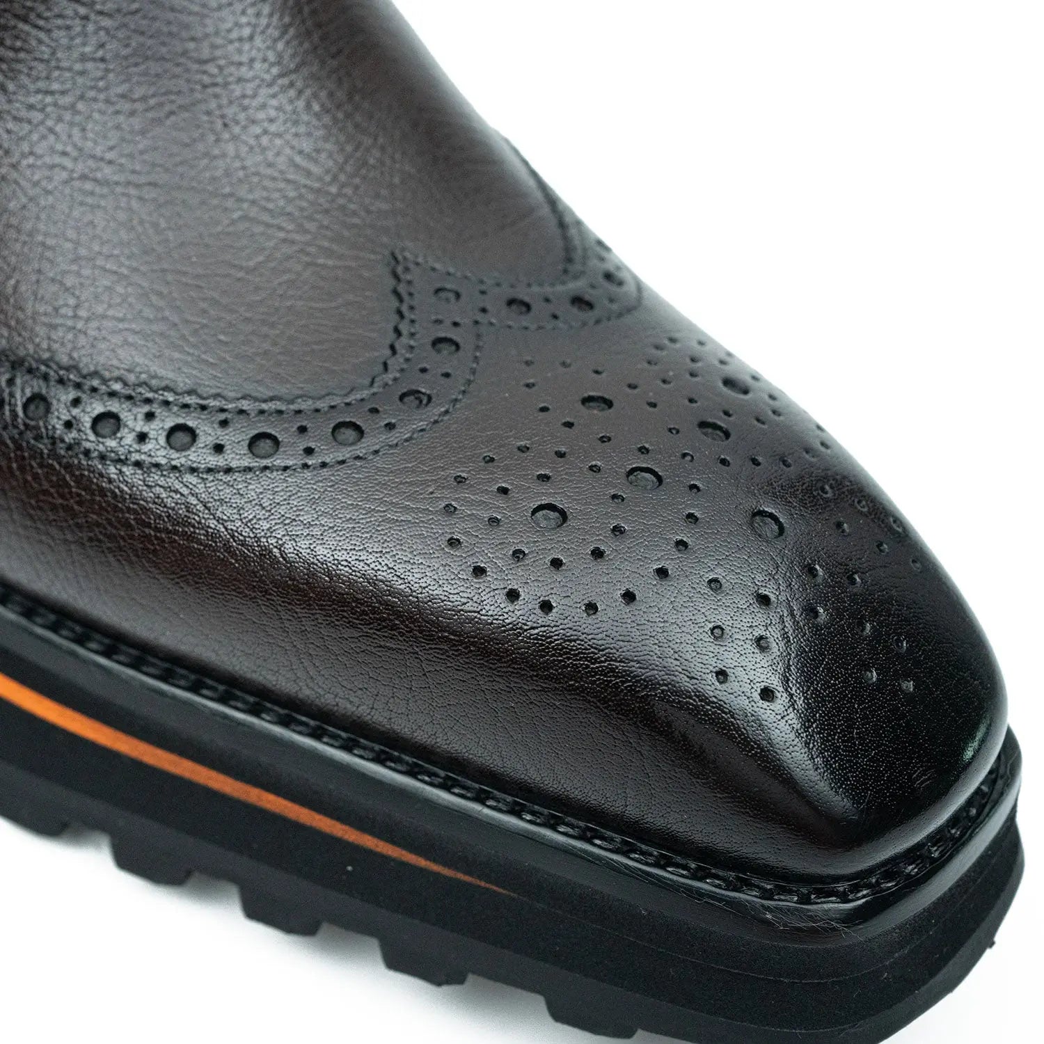 kangaroo leather dress shoes Truffaut Perforated Kangaroo Leather Oxford, Italian Kangaroo Leather, Black, 45