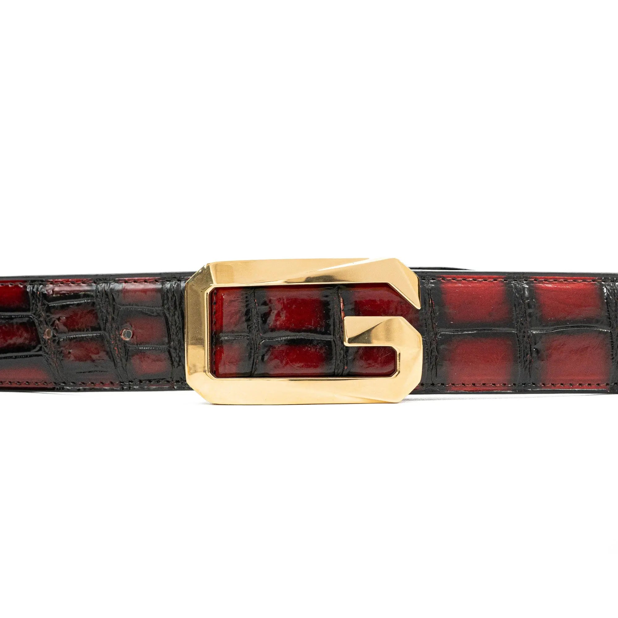 Handcrafted Alligator Leather Belts DVG02 Divinch