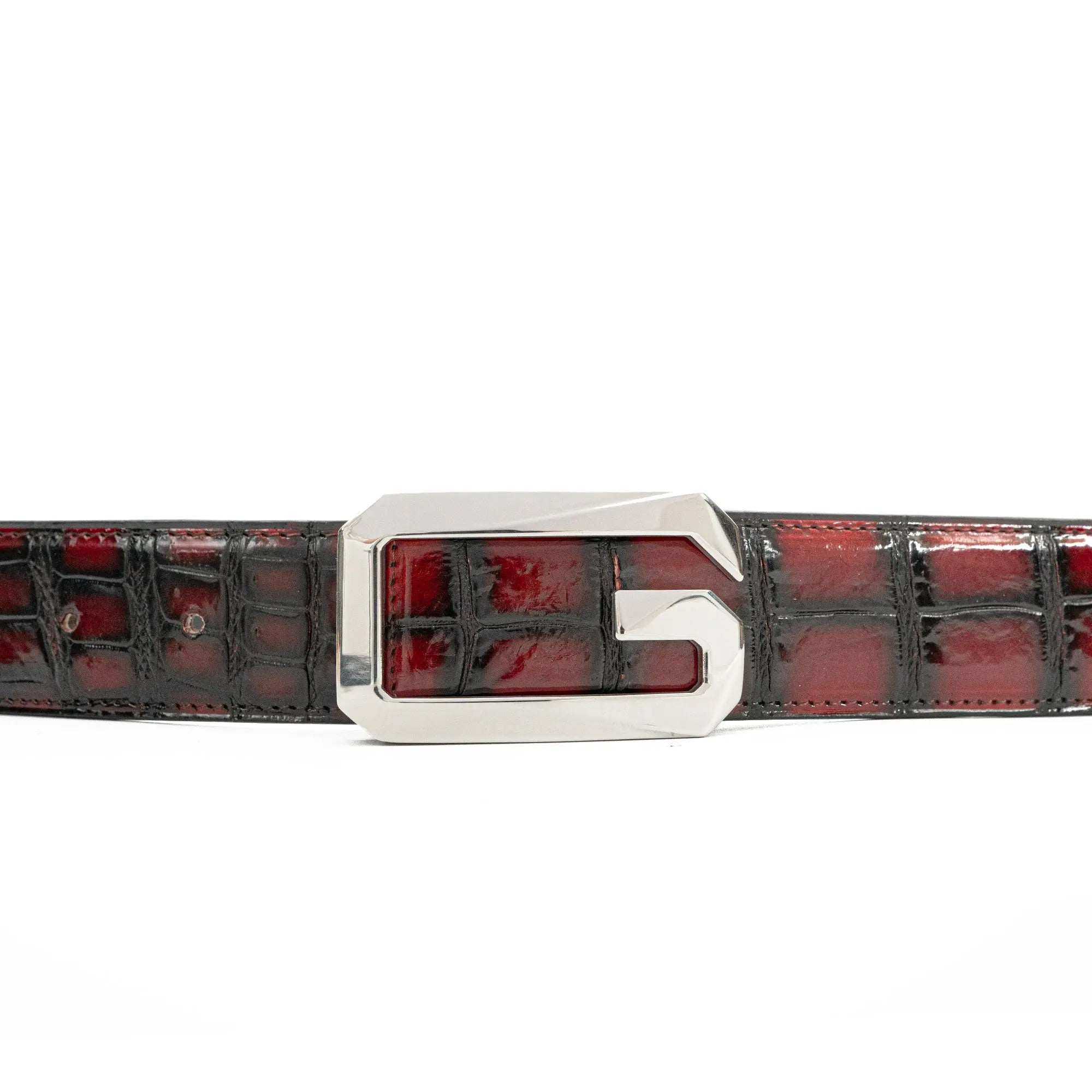 Handcrafted Alligator Leather Belts DVG02 Divinch