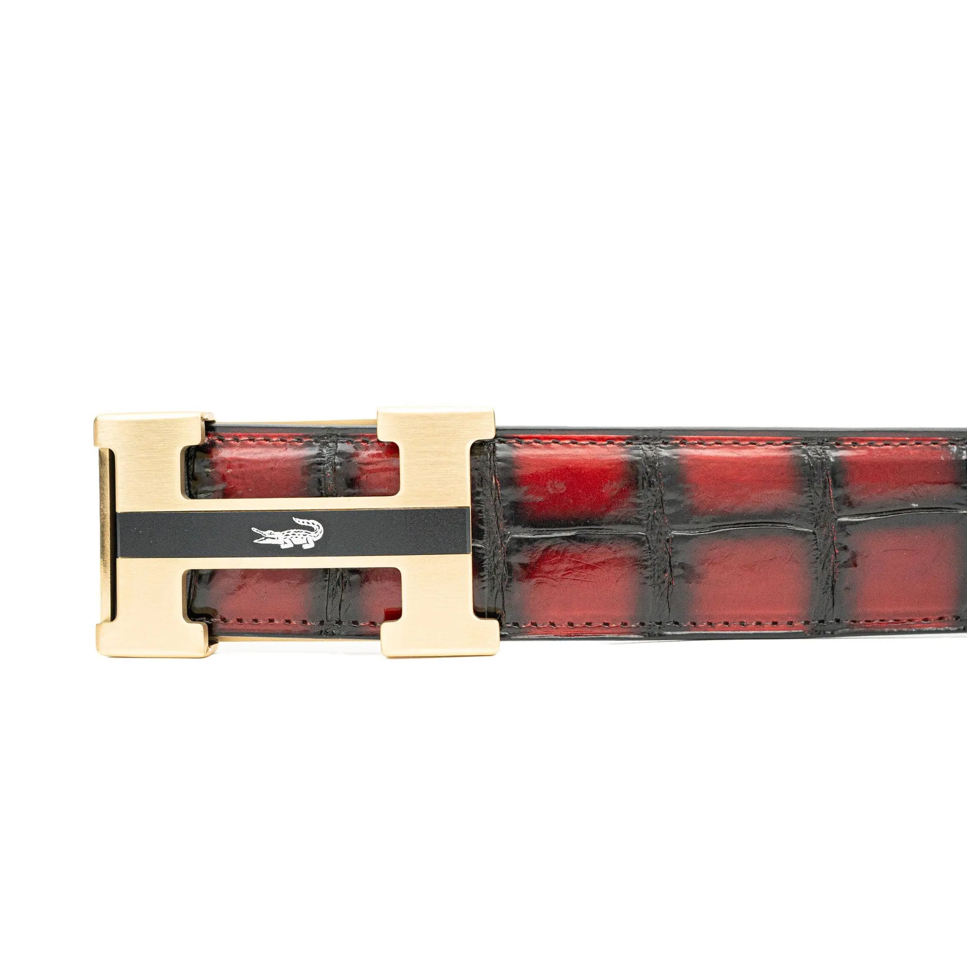 Handcrafted Alligator Leather Belts DVG101 Divinch