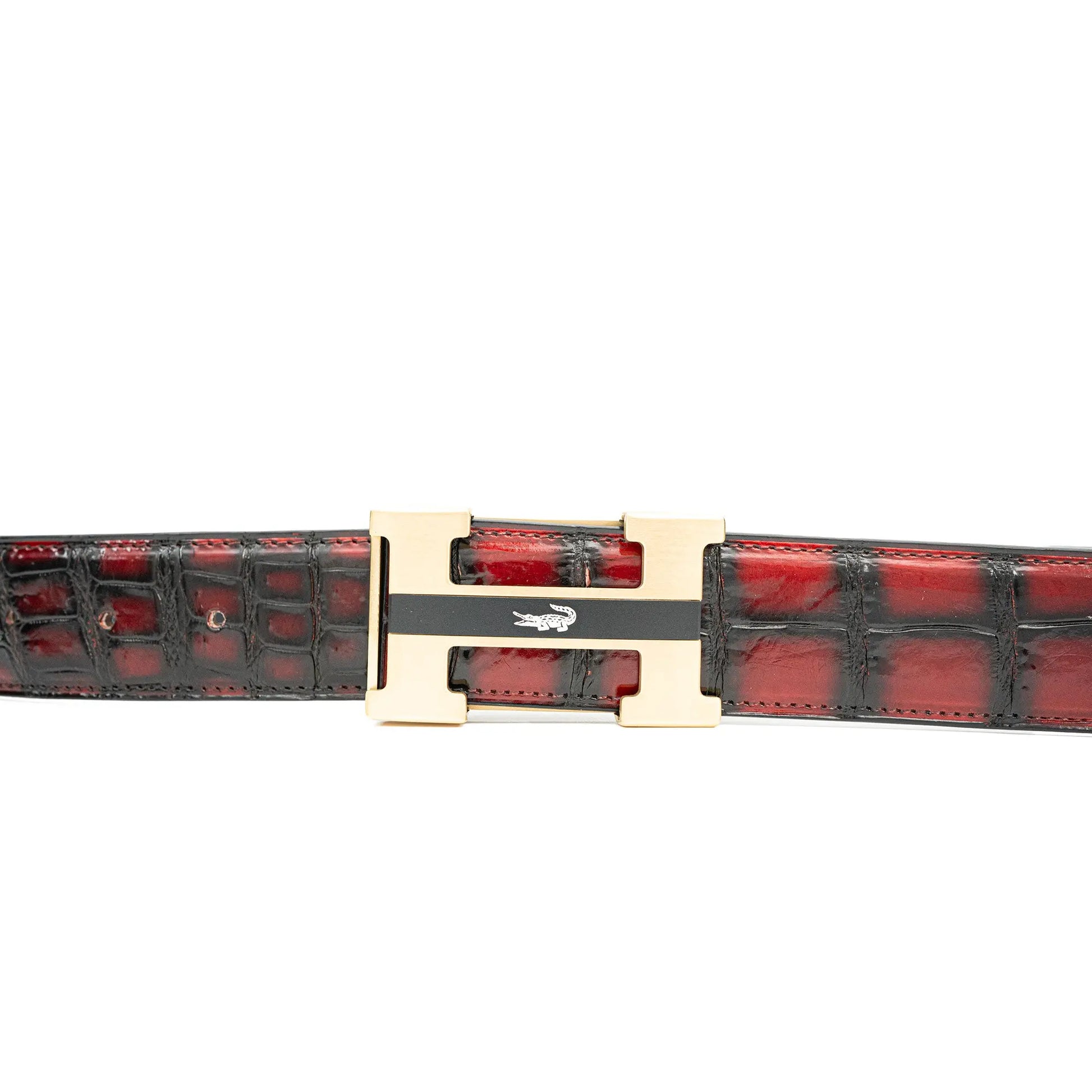 Handcrafted Alligator Leather Belts DVG101 Divinch