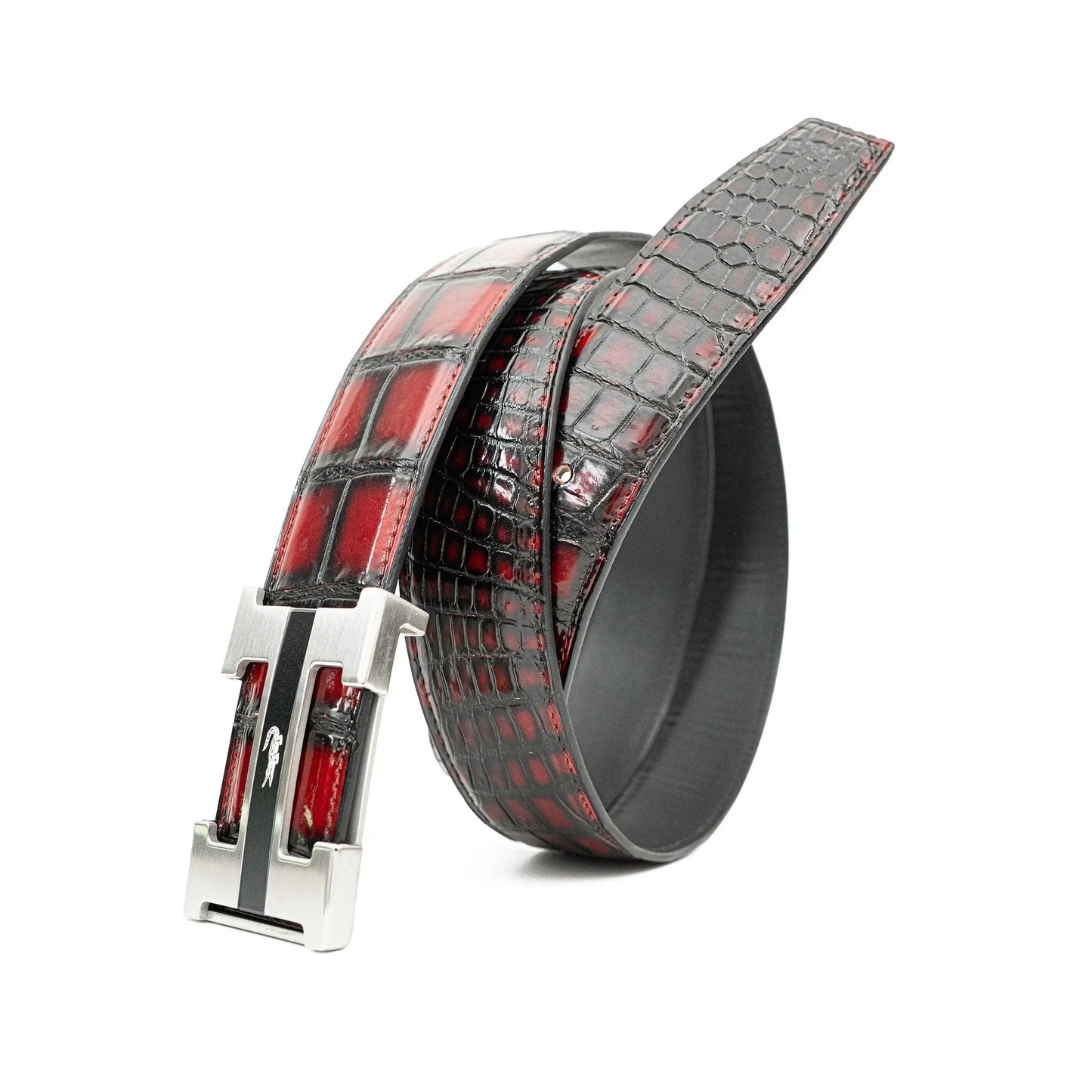 Handcrafted Alligator Leather Belts DVG101 Divinch