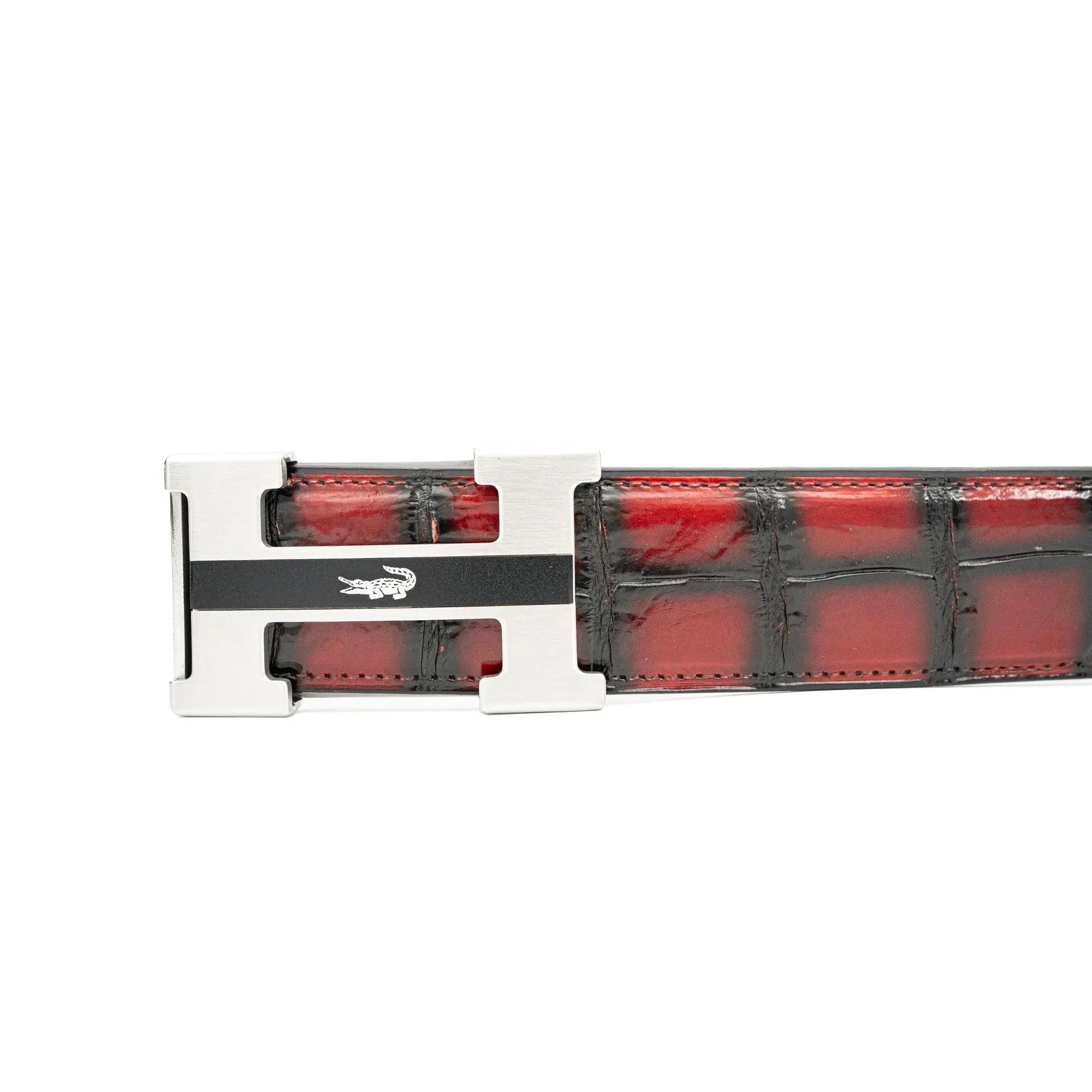 Handcrafted Alligator Leather Belts DVG101 Divinch