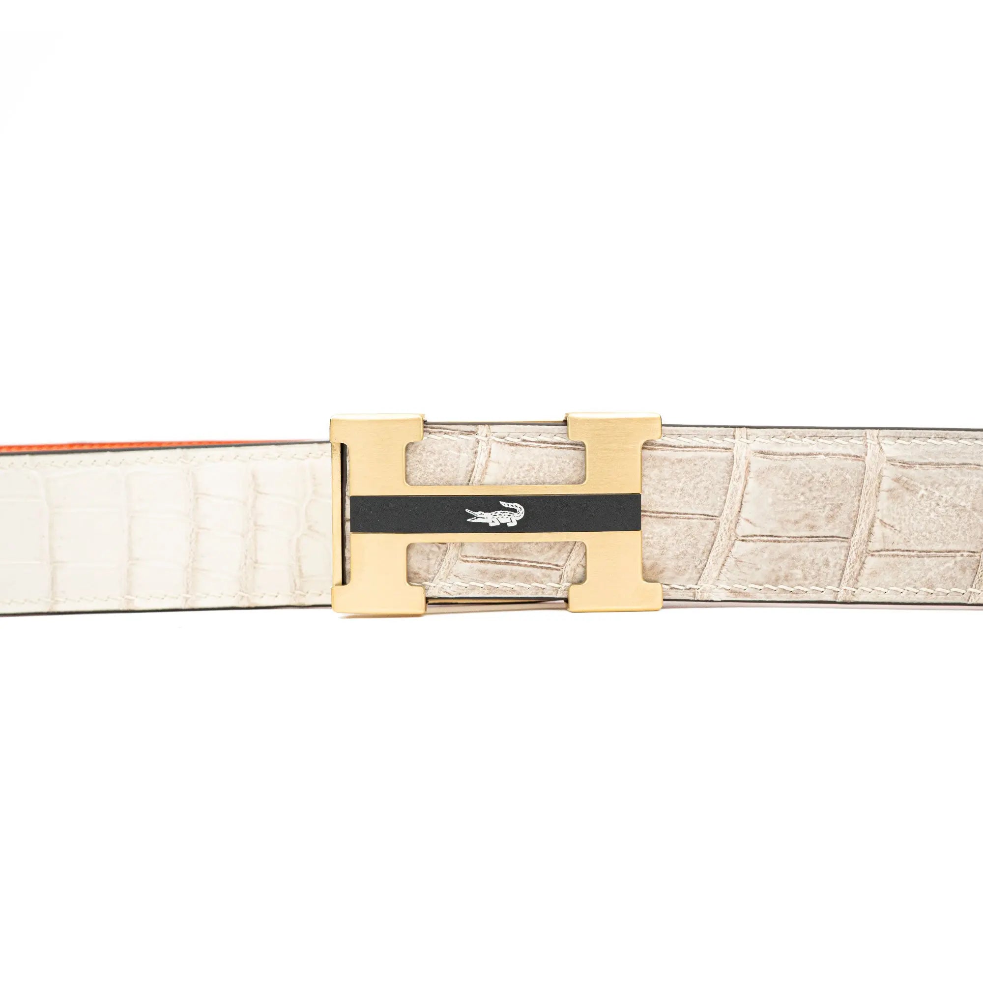Handcrafted Alligator Leather Belts DVG108 Divinch