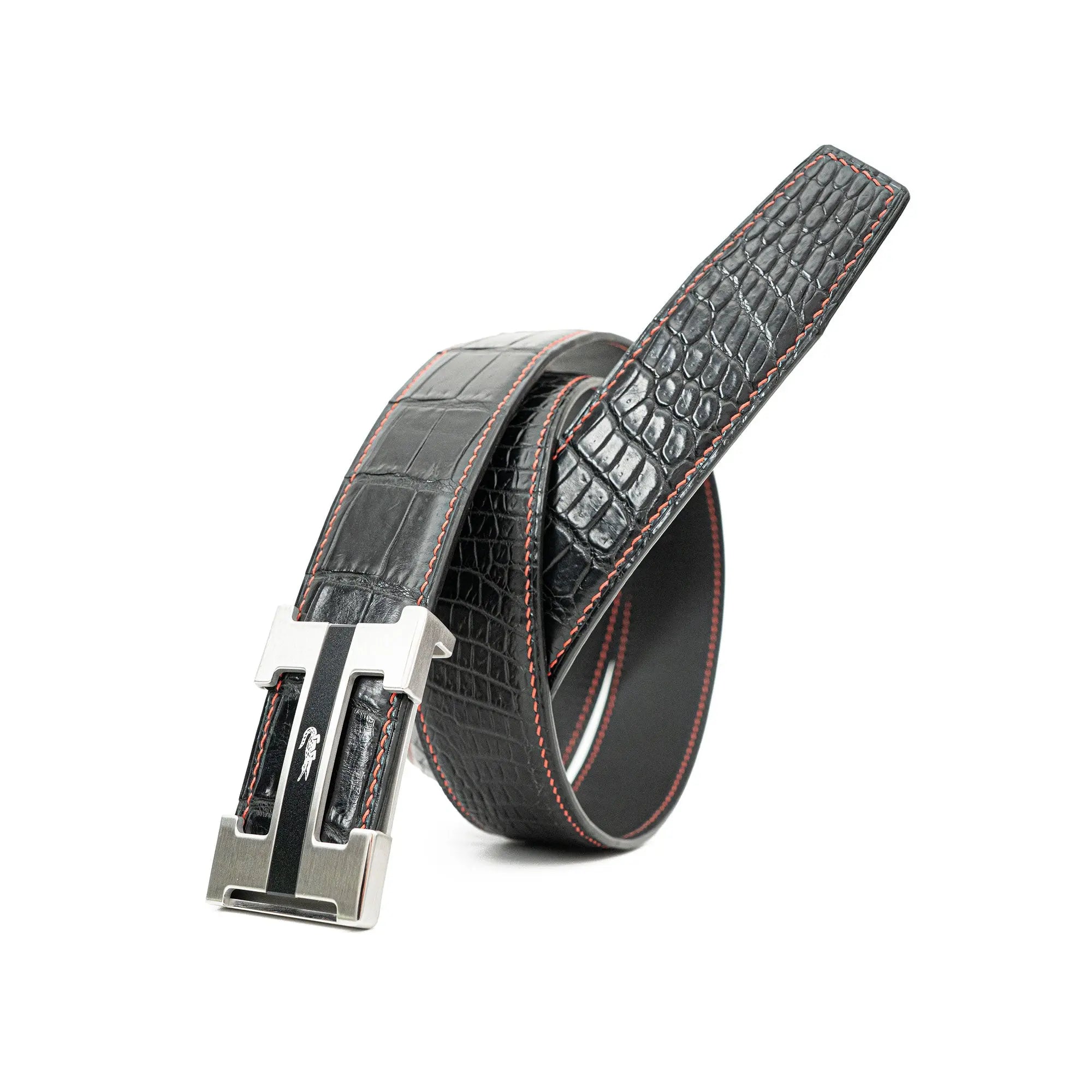 Handcrafted Alligator Leather Belts DVG116 Divinch