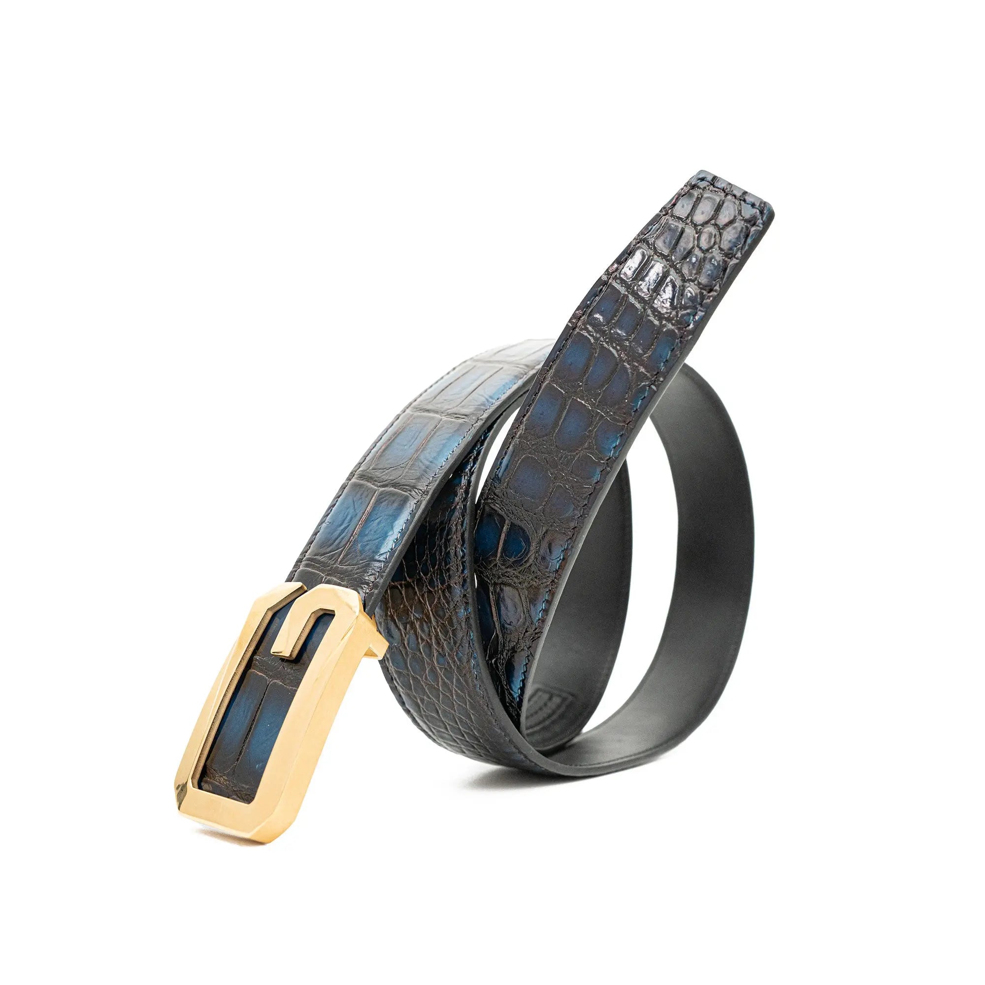 Handcrafted Alligator Leather Belts DVG12 Divinch