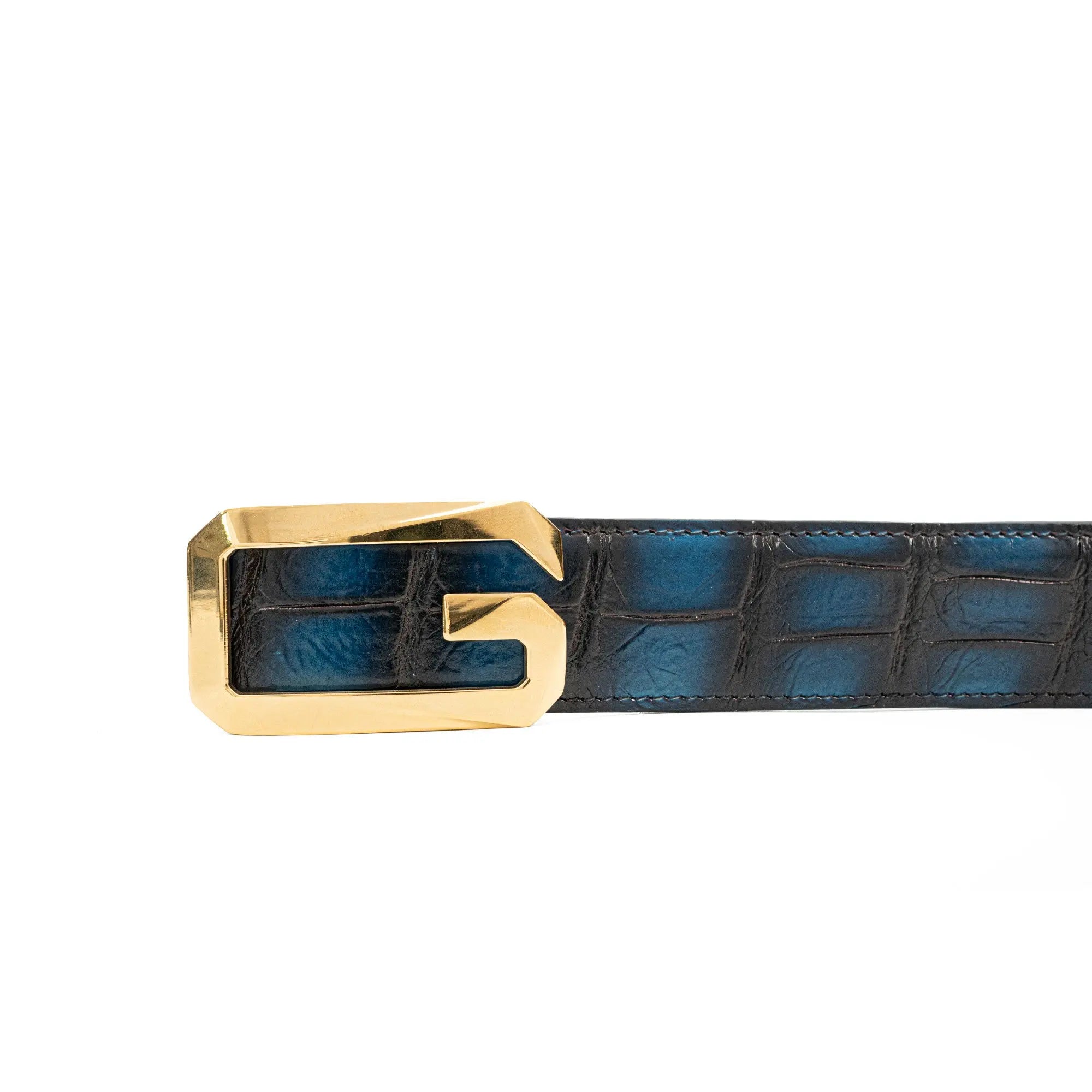 Handcrafted Alligator Leather Belts DVG12 Divinch