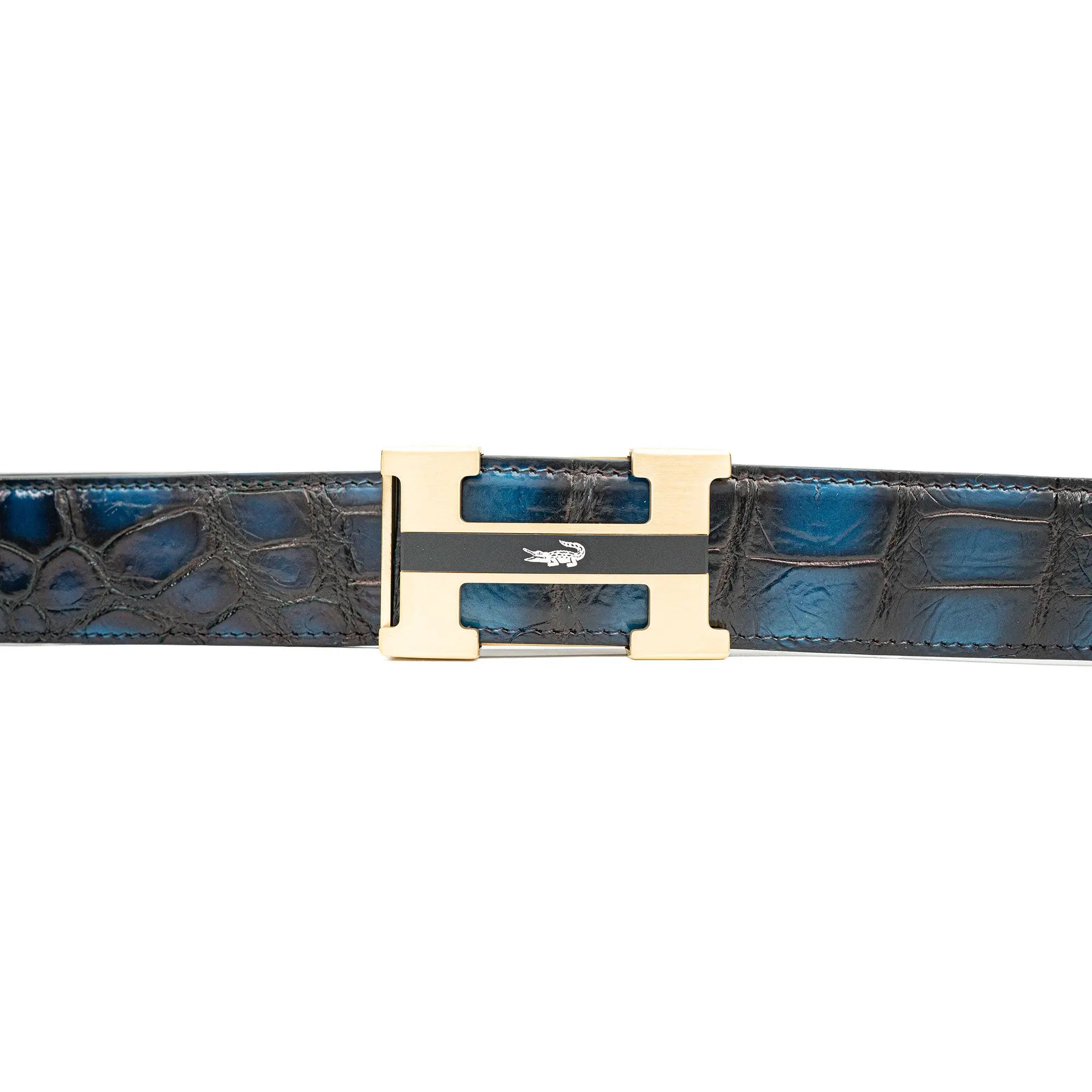 Handcrafted Alligator Leather Belts DVG122 Divinch