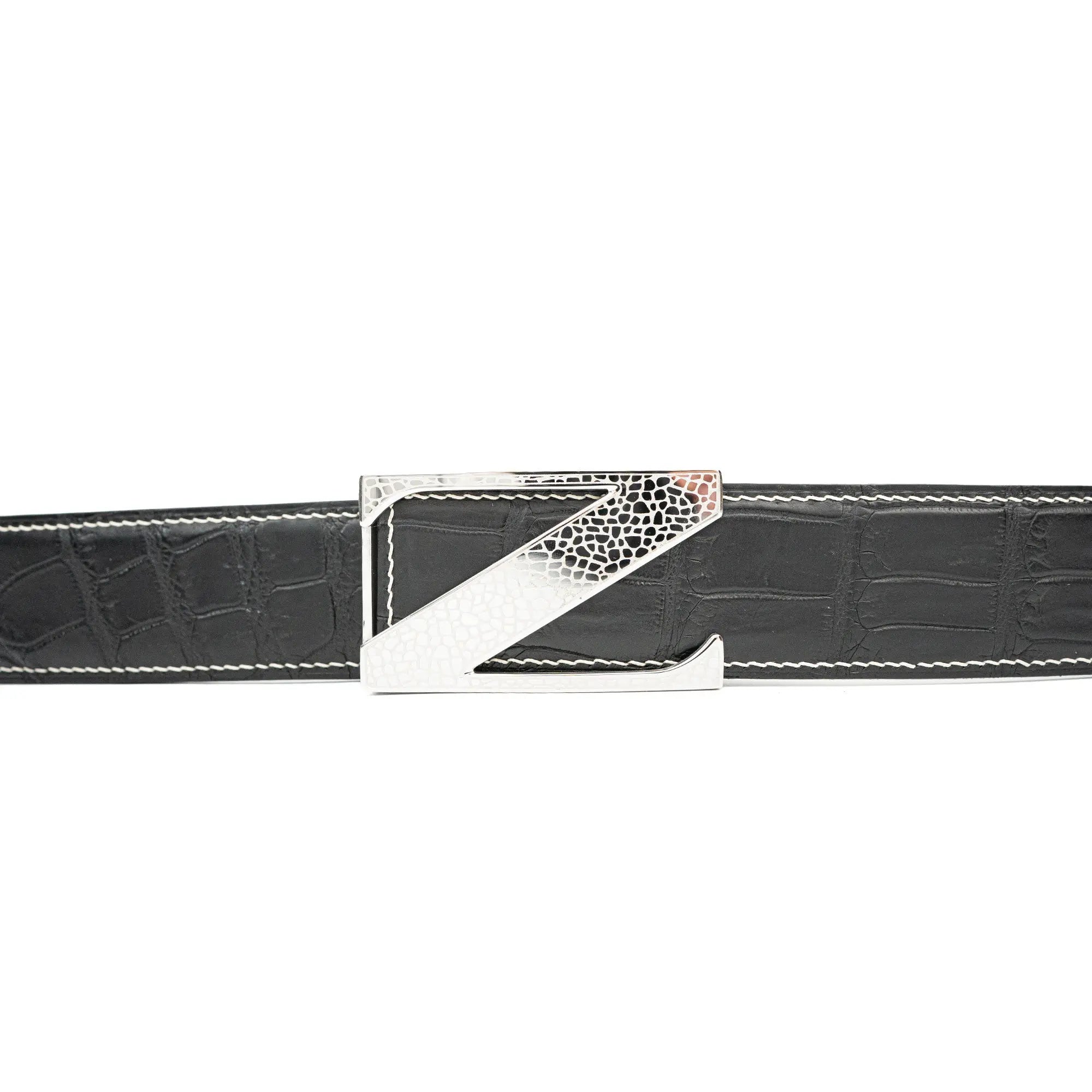 Handcrafted Alligator Leather Belts DVG128 Divinch