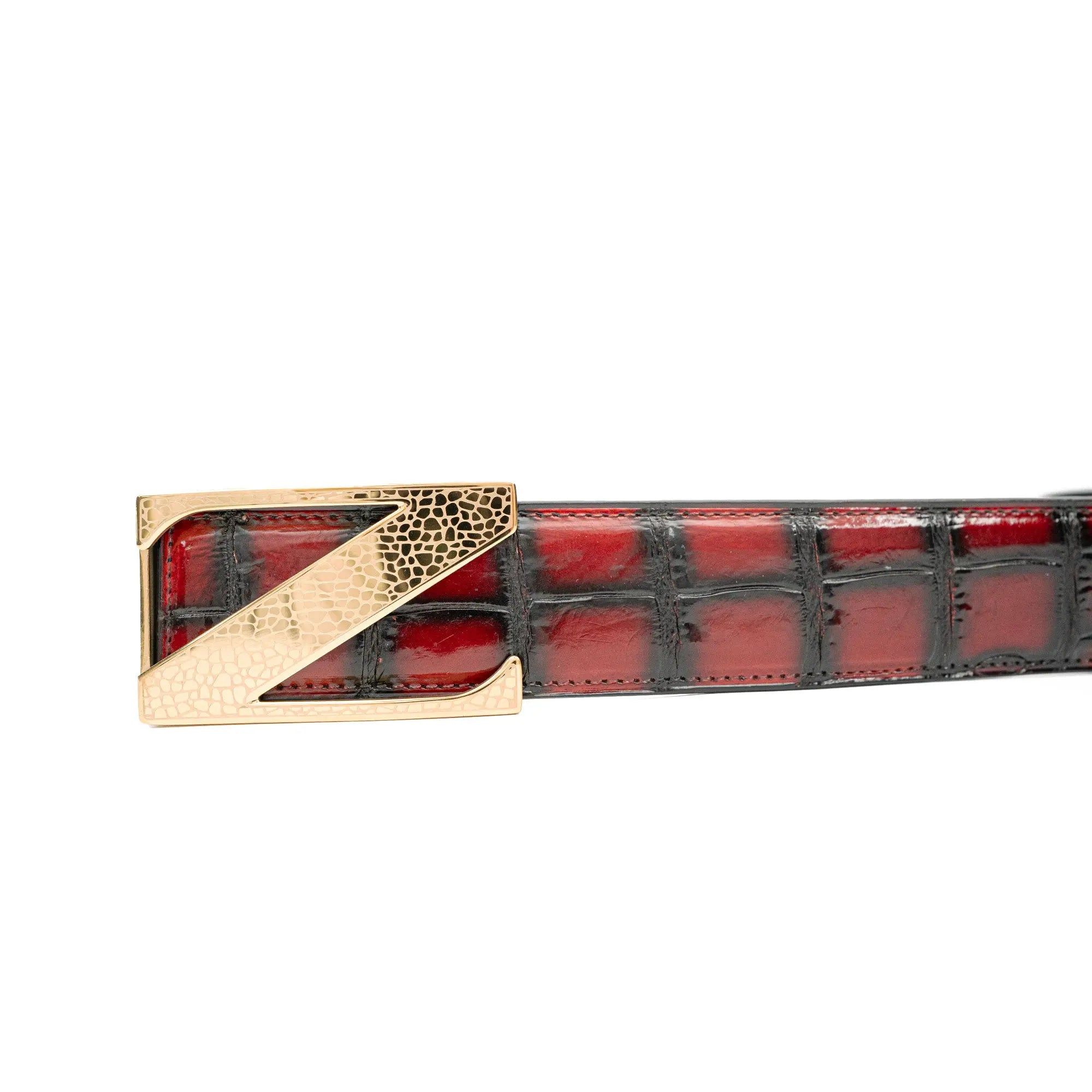 Handcrafted Alligator Leather Belts DVG134 Divinch