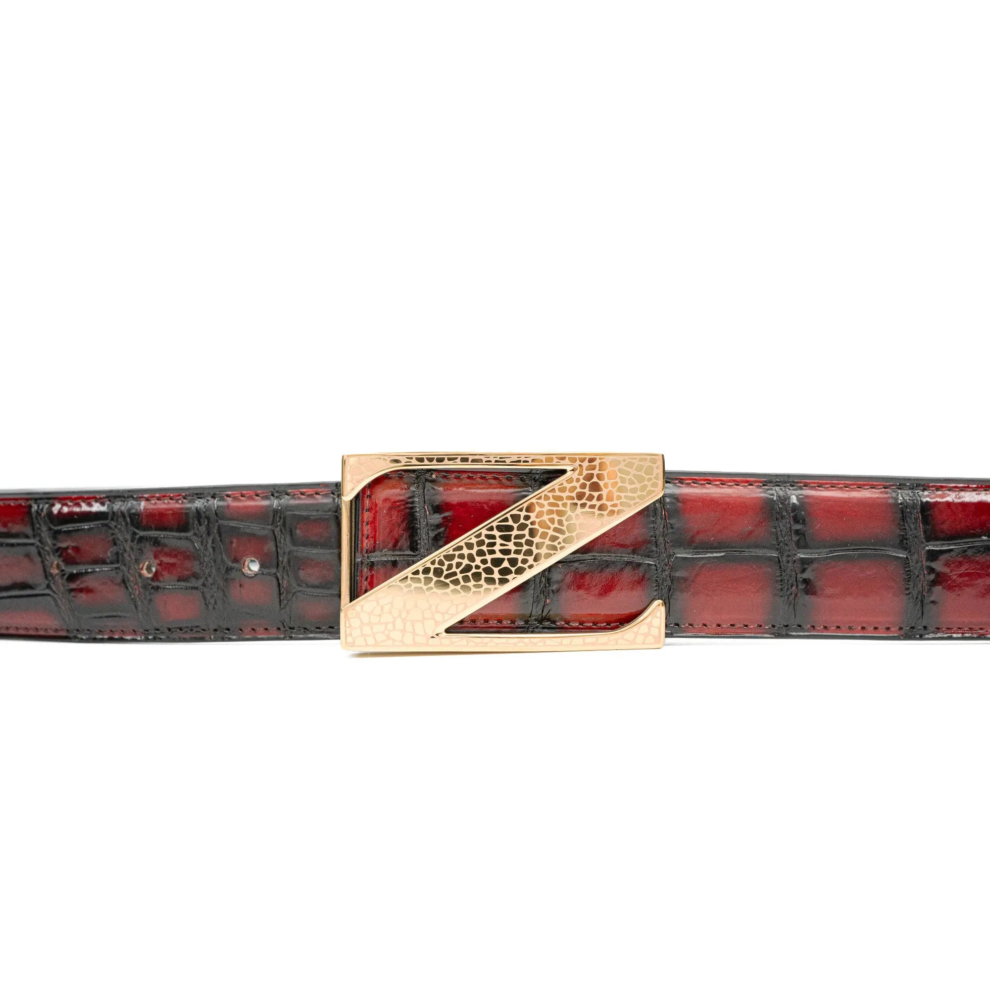 Handcrafted Alligator Leather Belts DVG134 Divinch