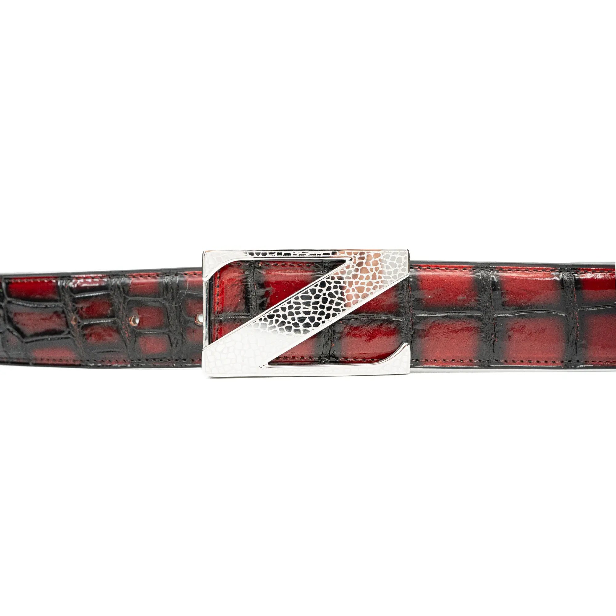 Handcrafted Alligator Leather Belts DVG134 Divinch