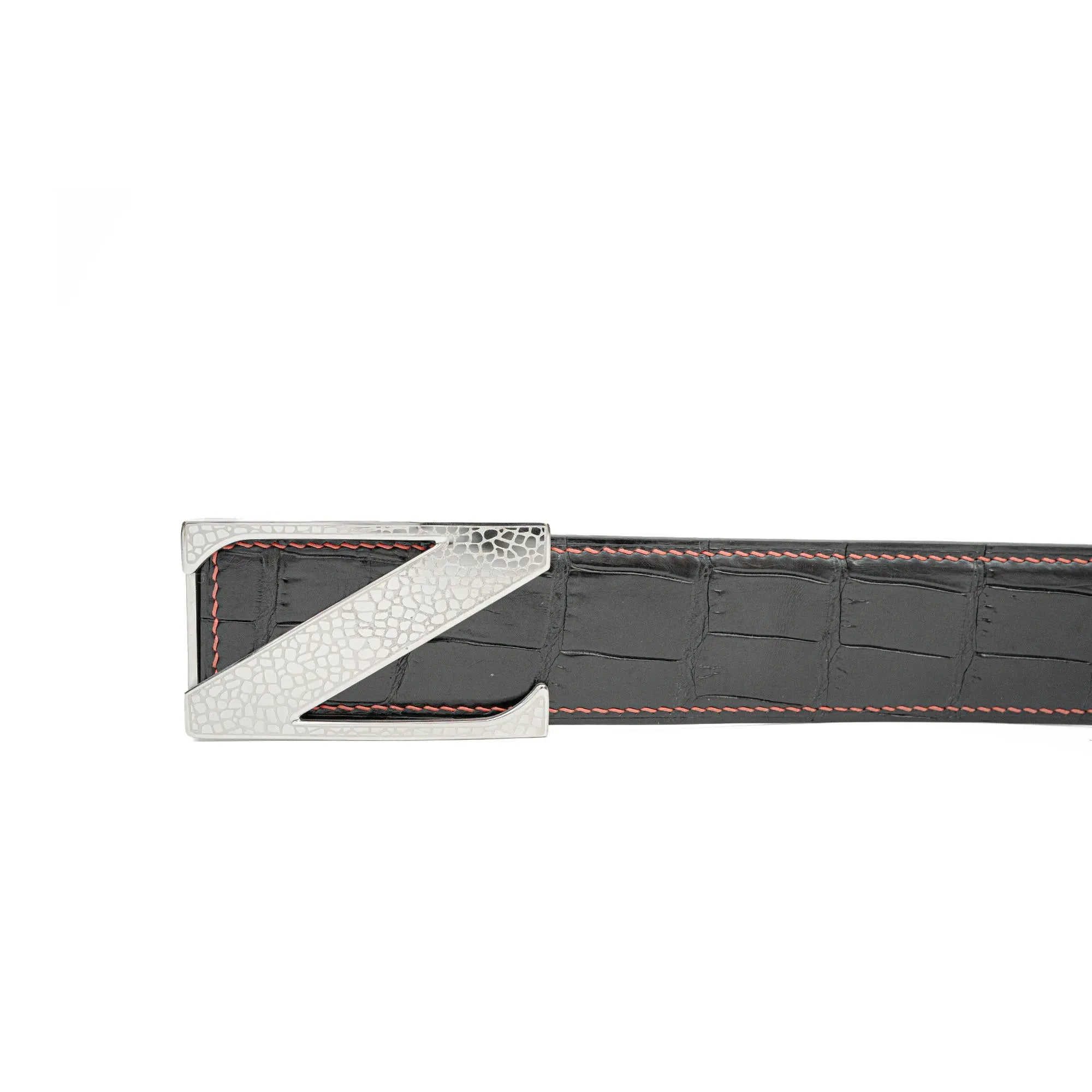 Handcrafted Alligator Leather Belts DVG146 Divinch