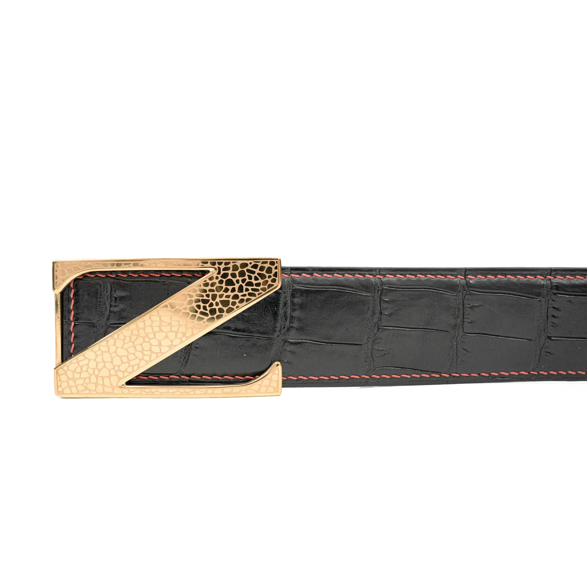 Handcrafted Alligator Leather Belts DVG146 Divinch