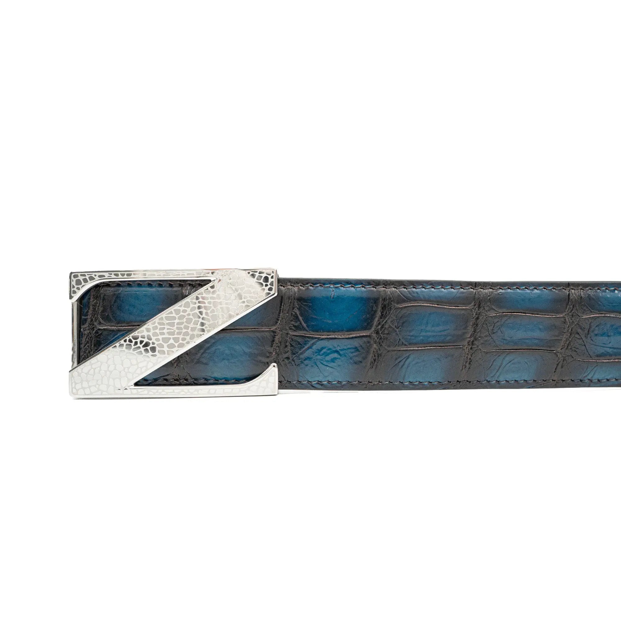 Handcrafted Alligator Leather Belts DVG153 Divinch