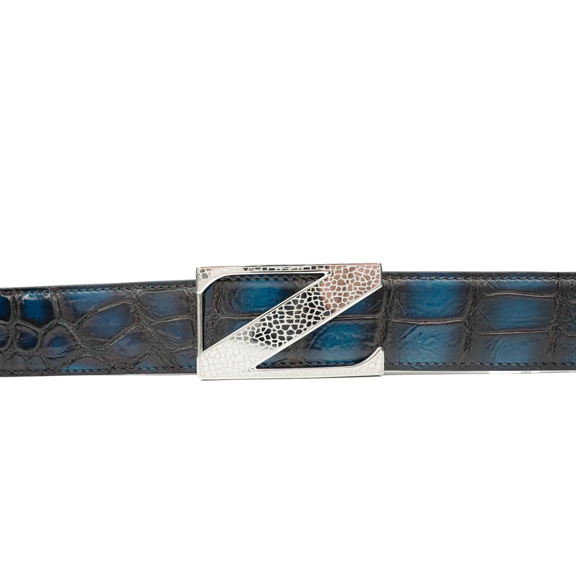 Handcrafted Alligator Leather Belts DVG153 Divinch