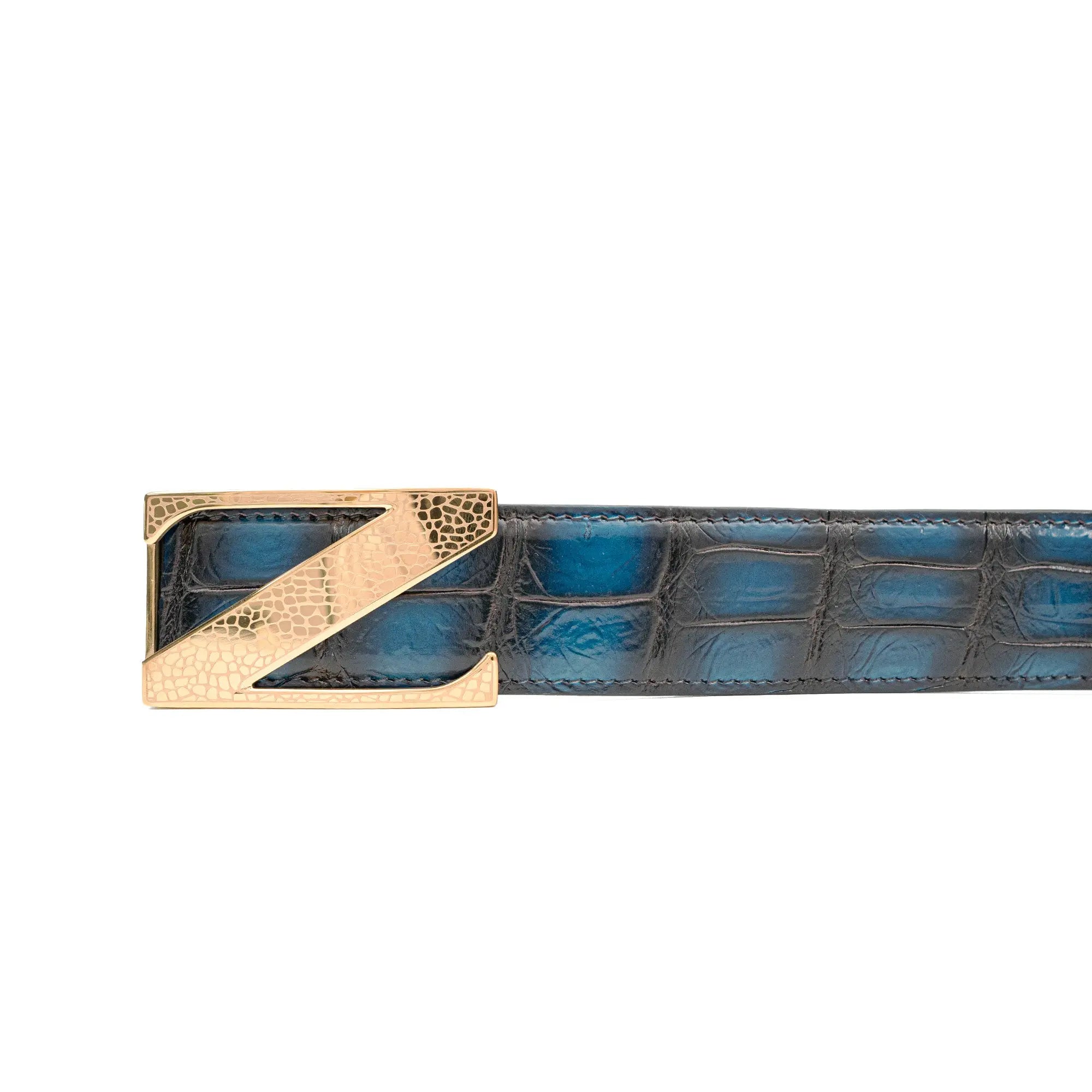 Handcrafted Alligator Leather Belts DVG153 Divinch
