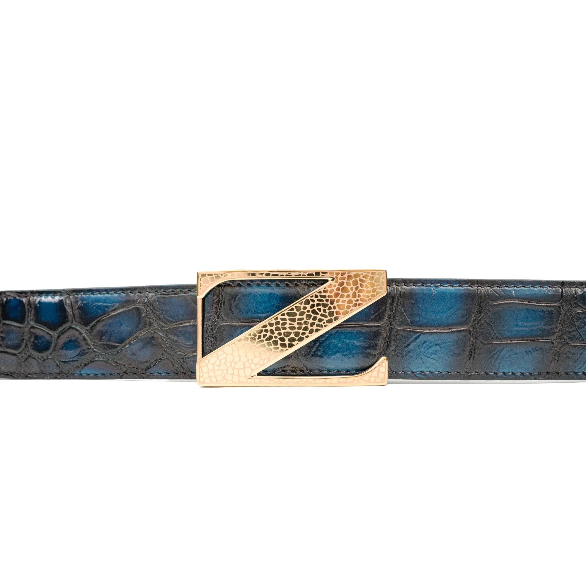 Handcrafted Alligator Leather Belts DVG153 Divinch