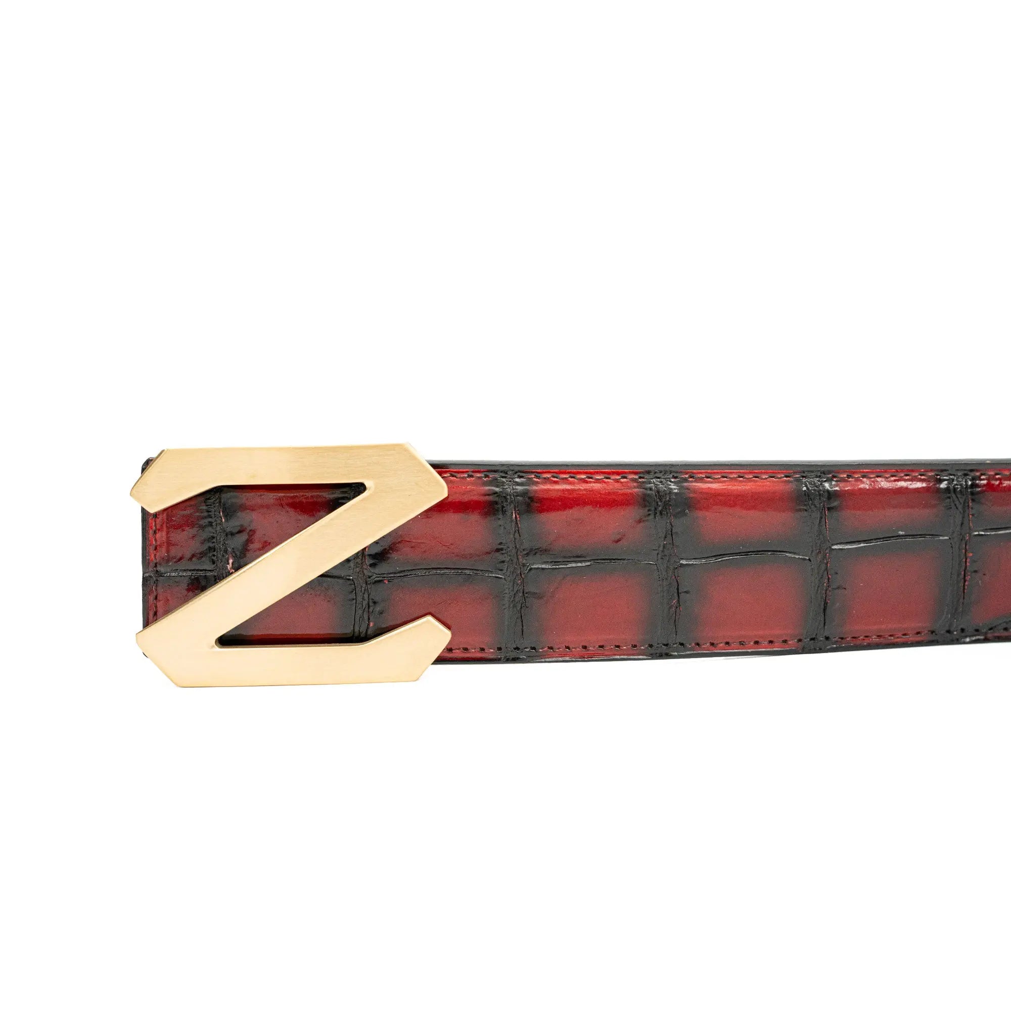 Handcrafted Alligator Leather Belts DVG186 Divinch